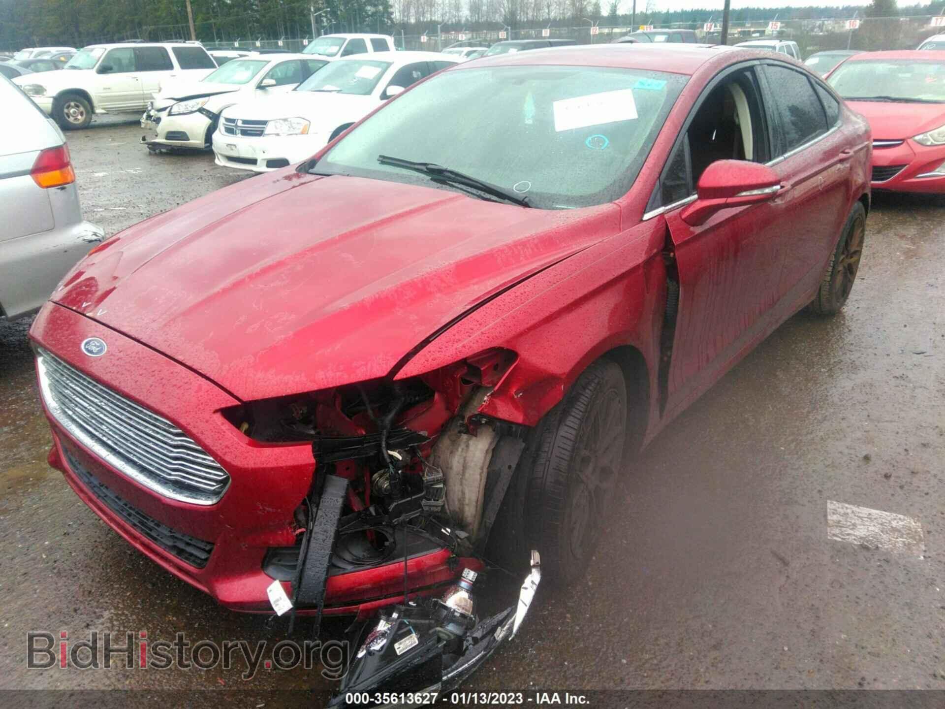 2013 FORD FUSION - VIN: 3FA6P0HR5DR309421 - Фото 2