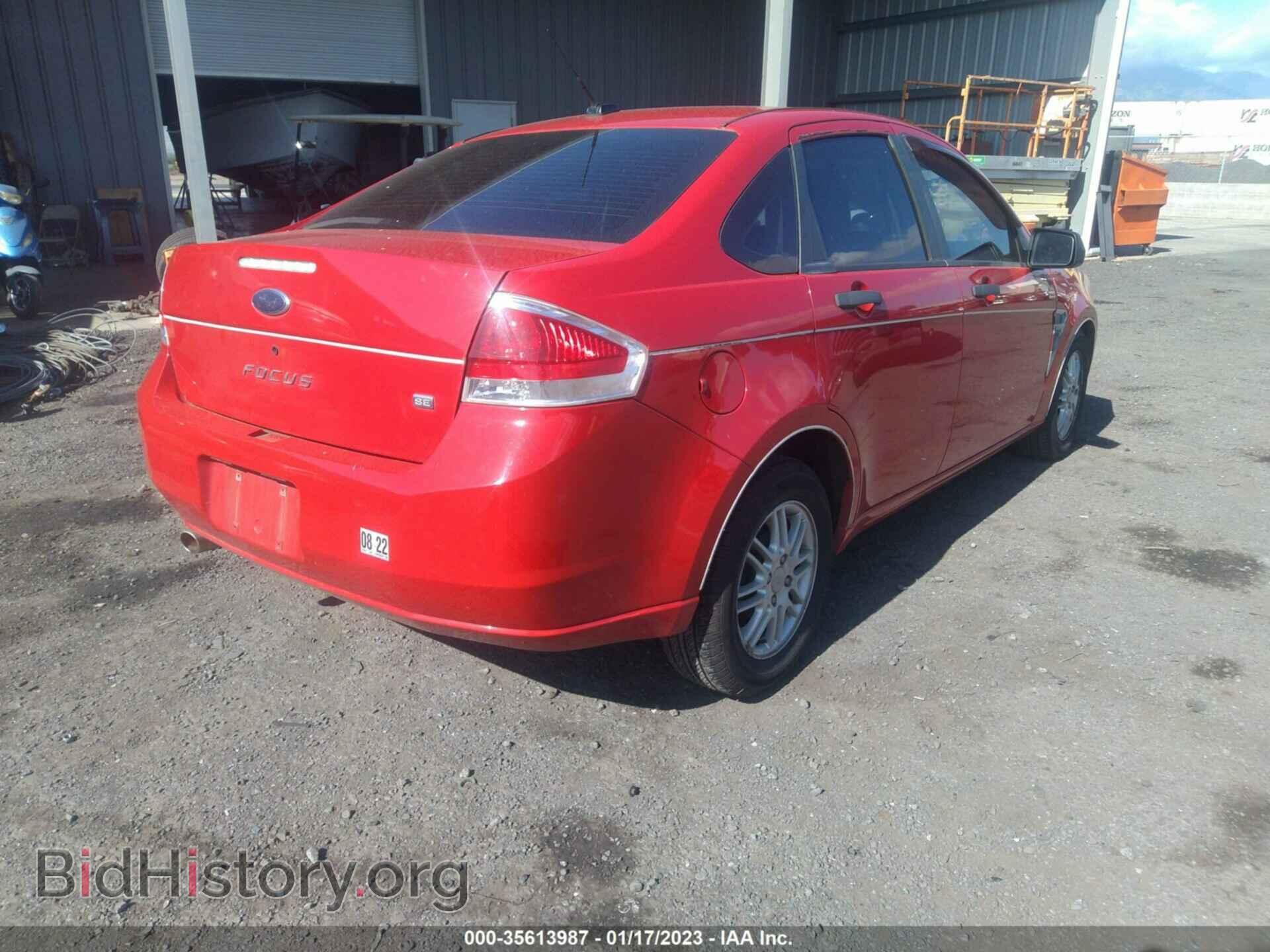 2008 FORD FOCUS - VIN: 1FAHP35N28W177538 - Фото 4