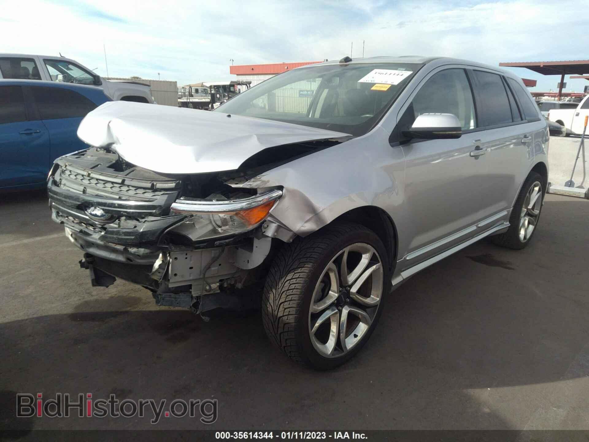 2013 FORD EDGE - VIN: 2FMDK3AK0DBA37126 - Фото 2