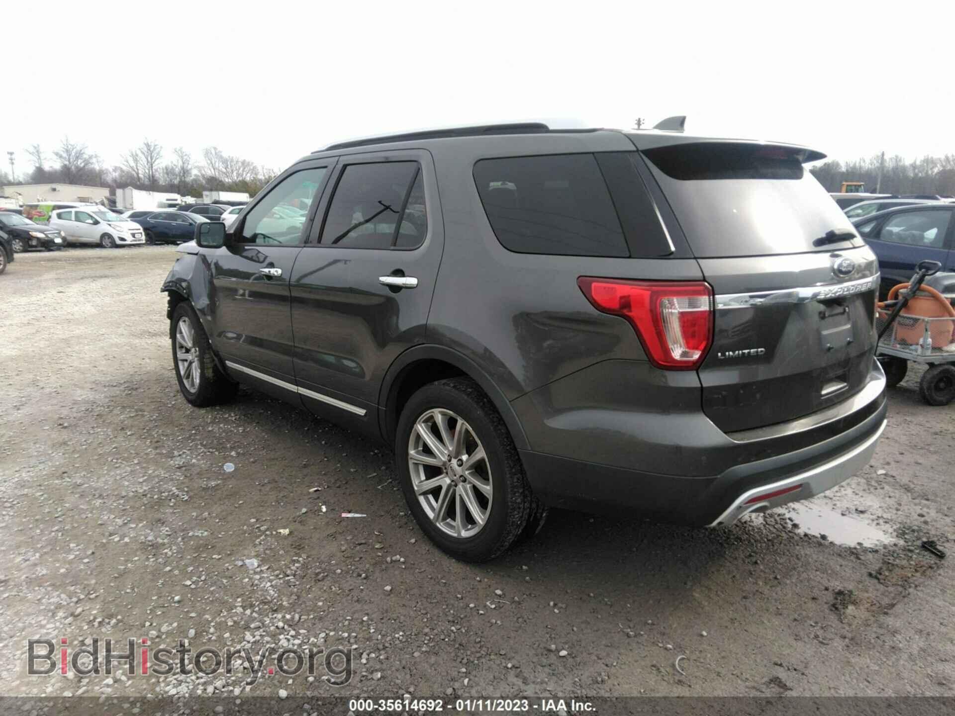 2016 FORD EXPLORER - VIN: 1FM5K8F84GGB53568 - Фото 3