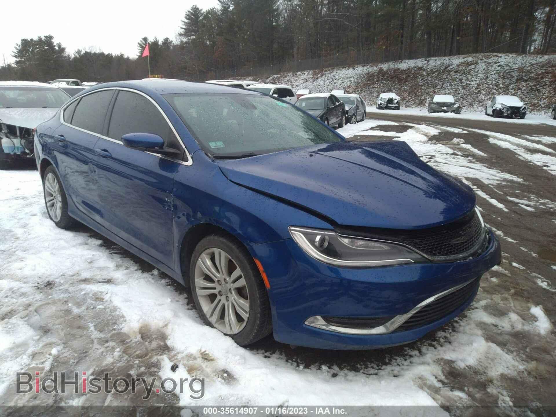Фотография 1C3CCCAB7FN529306 - CHRYSLER 200 2015