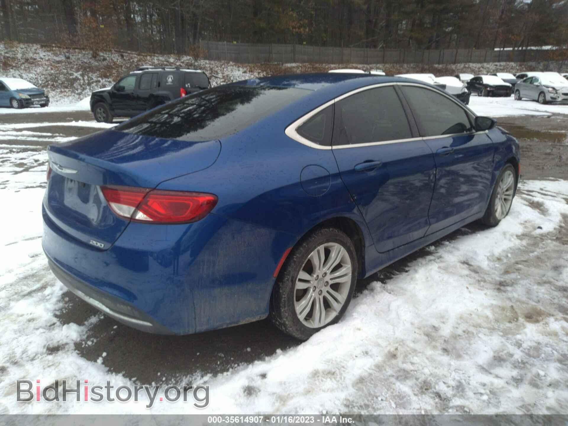 2015 CHRYSLER 200 - VIN: 1C3CCCAB7FN529306 - Фото 4