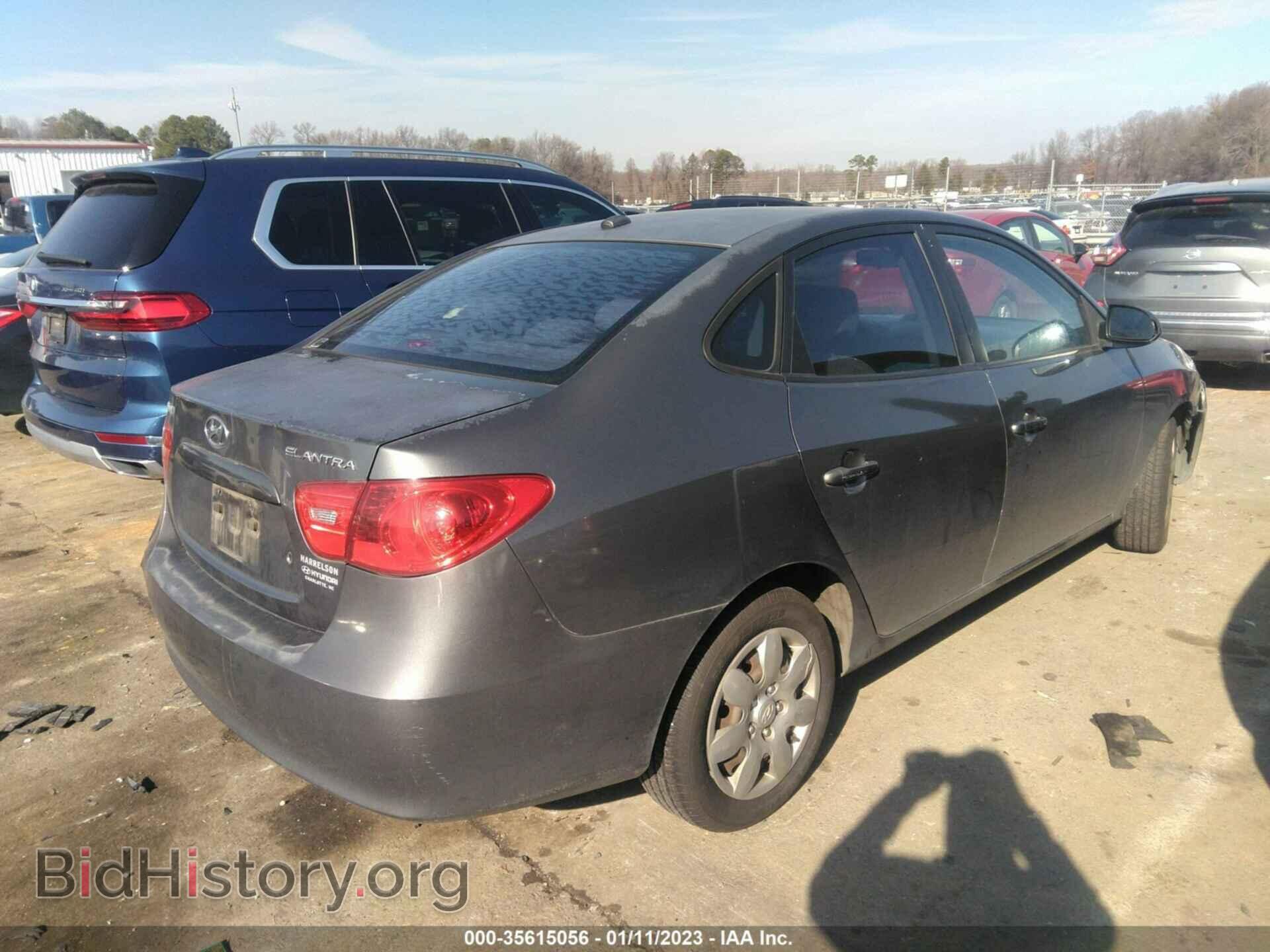 2007 HYUNDAI ELANTRA - VIN: KMHDU46D27U201436 - Фото 4