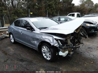 2016 Acura ILX, серебристый — VIN 19UDE2F34GA018975, IAAI