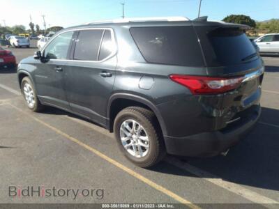 2018 Chevrolet TRAVERSE LT Cloth, черный — VIN 1GNERGKW4JJ126466, IAAI