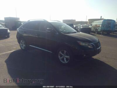 2011 Lexus RX 350, черный — VIN JTJZK1BA4B2002884, IAAI