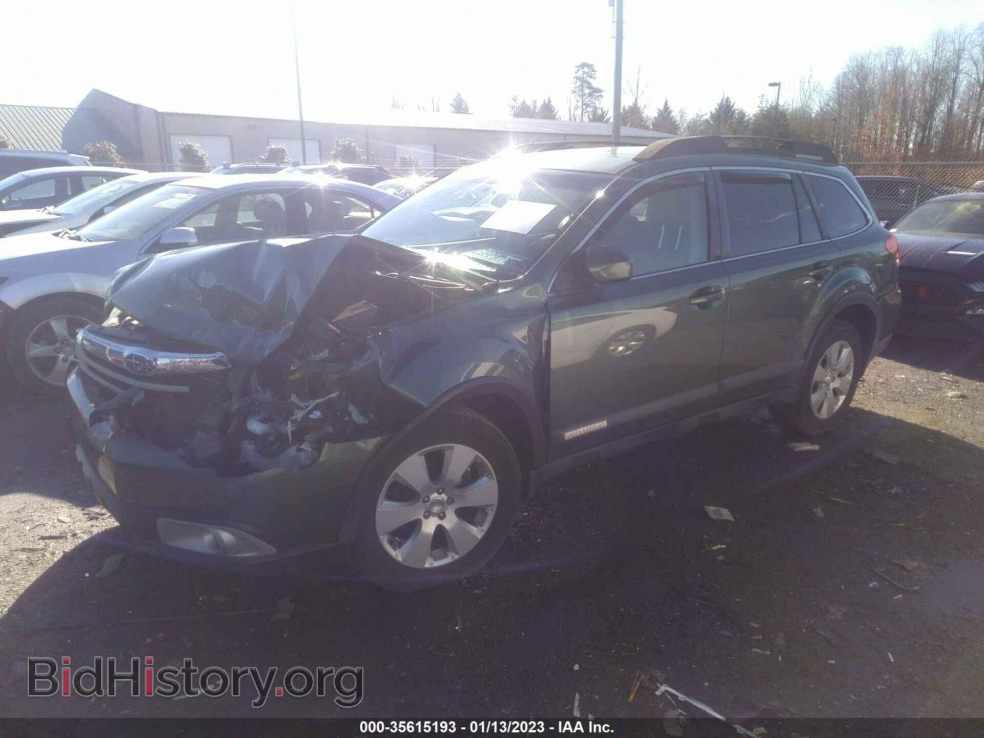 2011 SUBARU OUTBACK - VIN: 4S4BRBBC5B3369743 - Фото 2
