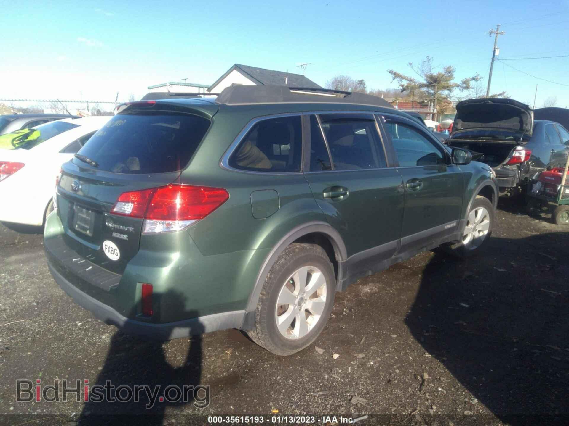 2011 SUBARU OUTBACK - VIN: 4S4BRBBC5B3369743 - Фото 4