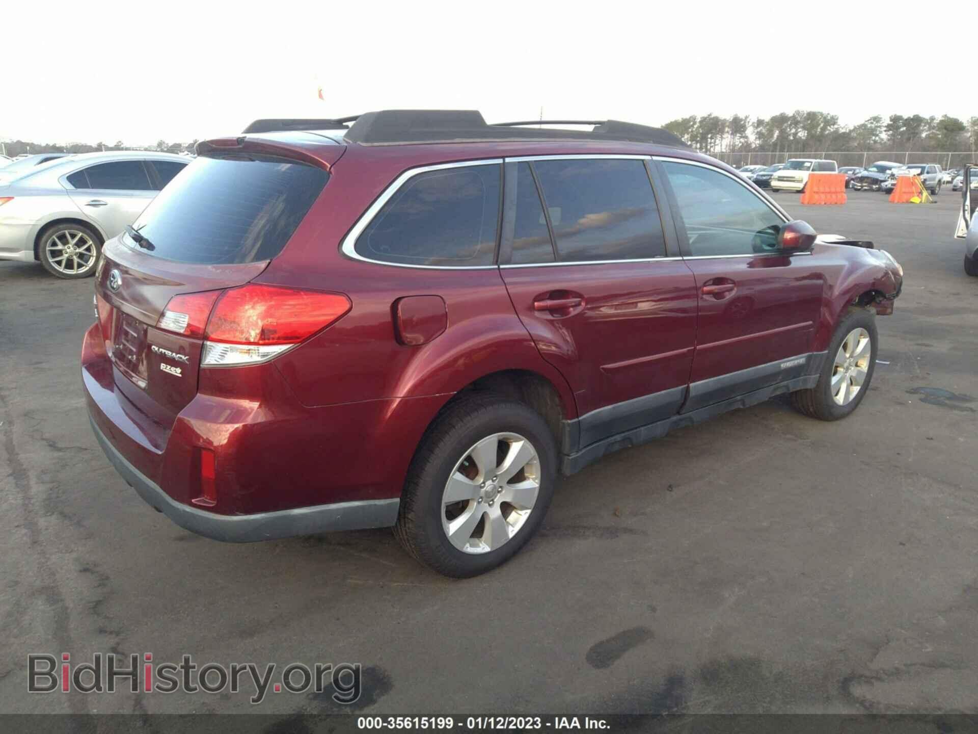 2012 SUBARU OUTBACK - VIN: 4S4BRBAC4C3290597 - Фото 4