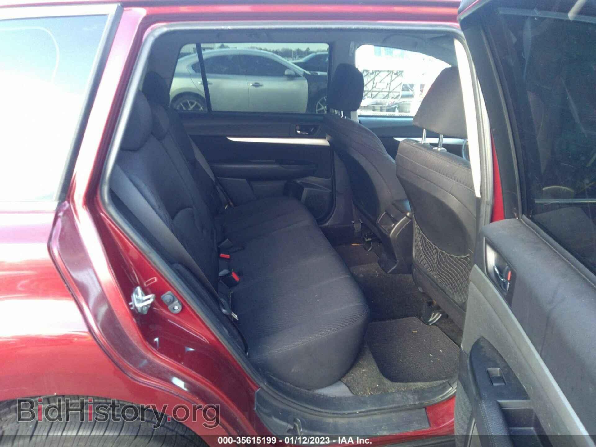 2012 SUBARU OUTBACK - VIN: 4S4BRBAC4C3290597 - Фото 8