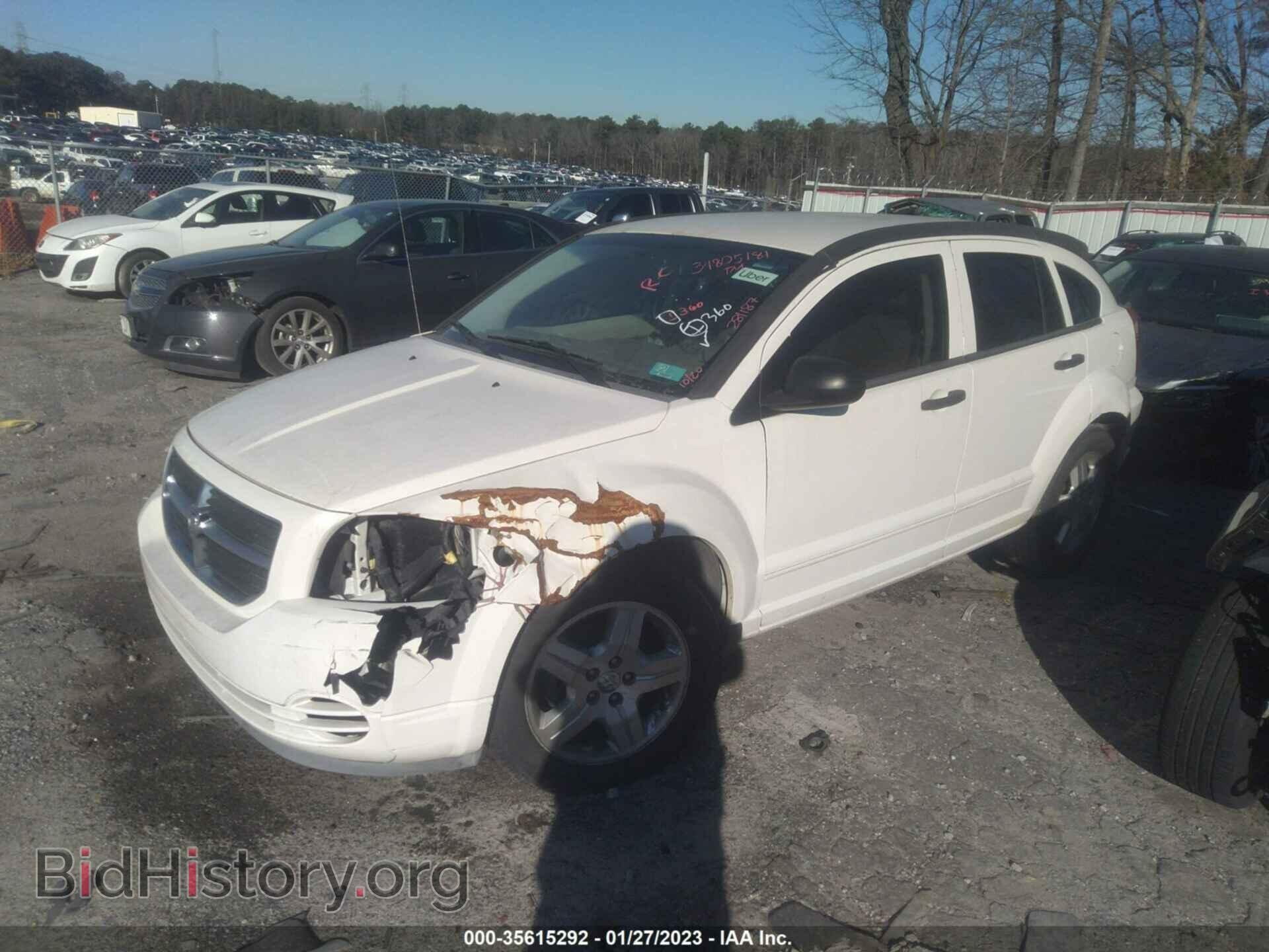 2007 DODGE CALIBER - VIN: 1B3HB48BX7D281187 - Фото 2