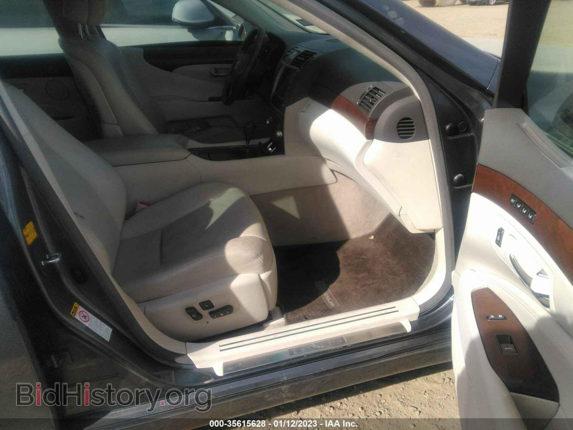 2012 LEXUS LS 460 - VIN: JTHBL5EF1C5108627 - Фото 5