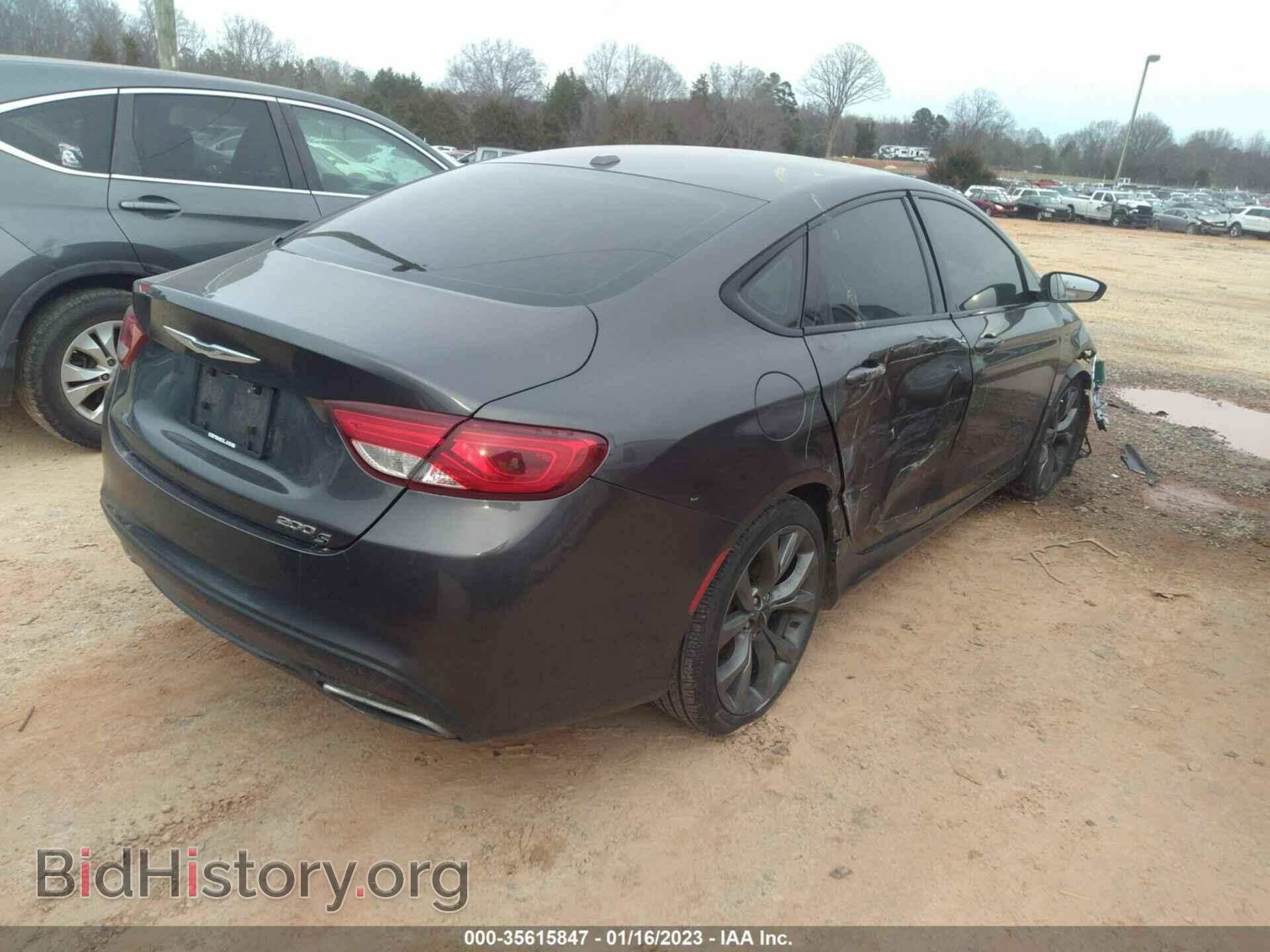 2015 CHRYSLER 200 - VIN: 1C3CCCBB4FN697550 - Photo 4