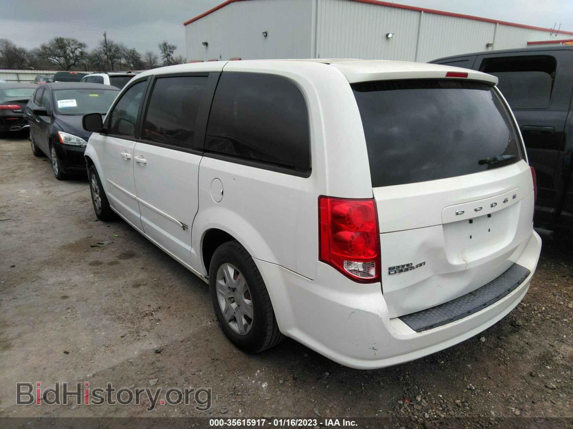 2013 DODGE GRAND CARAVAN - VIN: 2C4RDGBG6DR615209 - Фото 3
