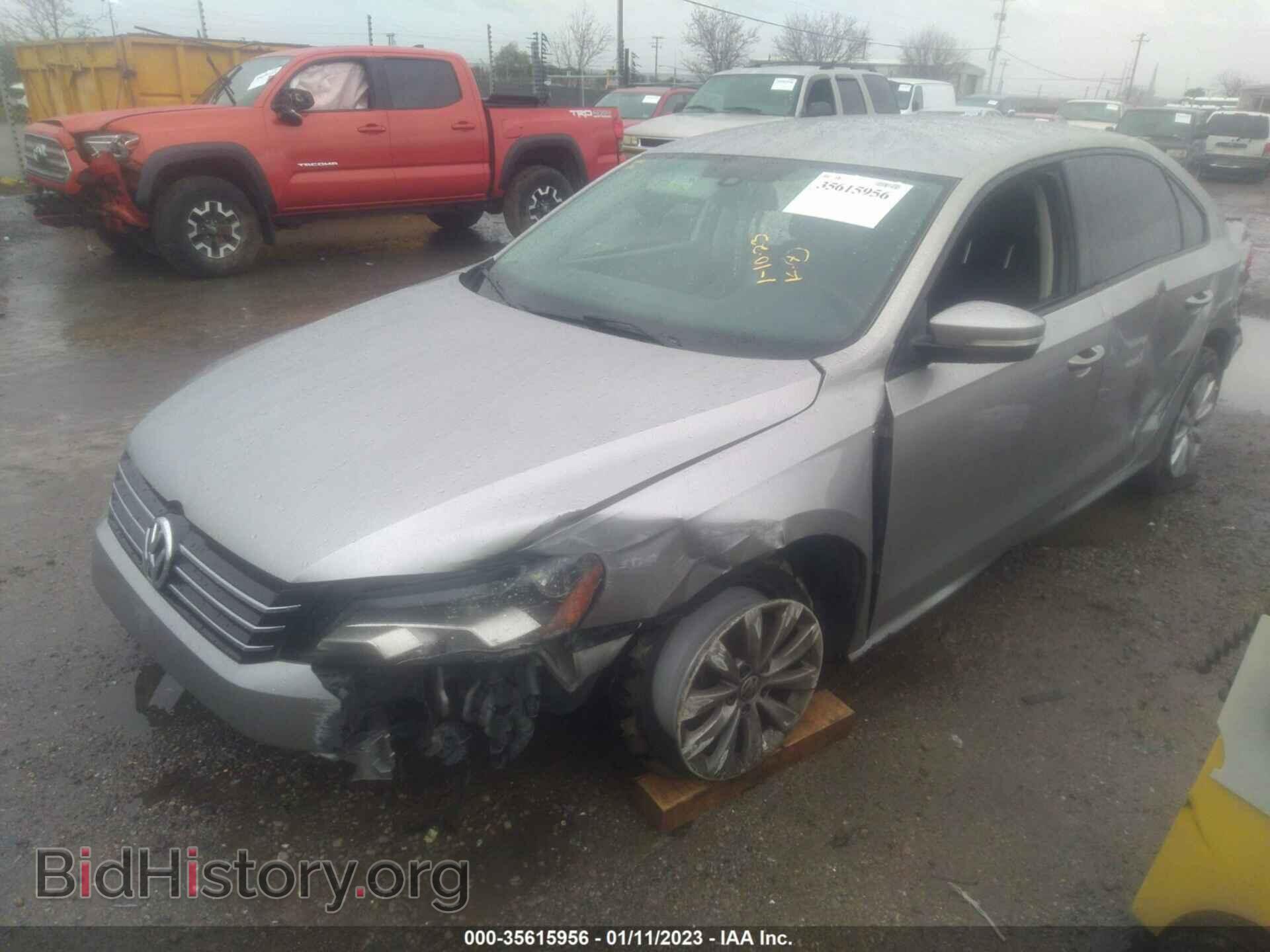 2014 VOLKSWAGEN PASSAT - VIN: 1VWAT7A39EC106916 - Фото 2