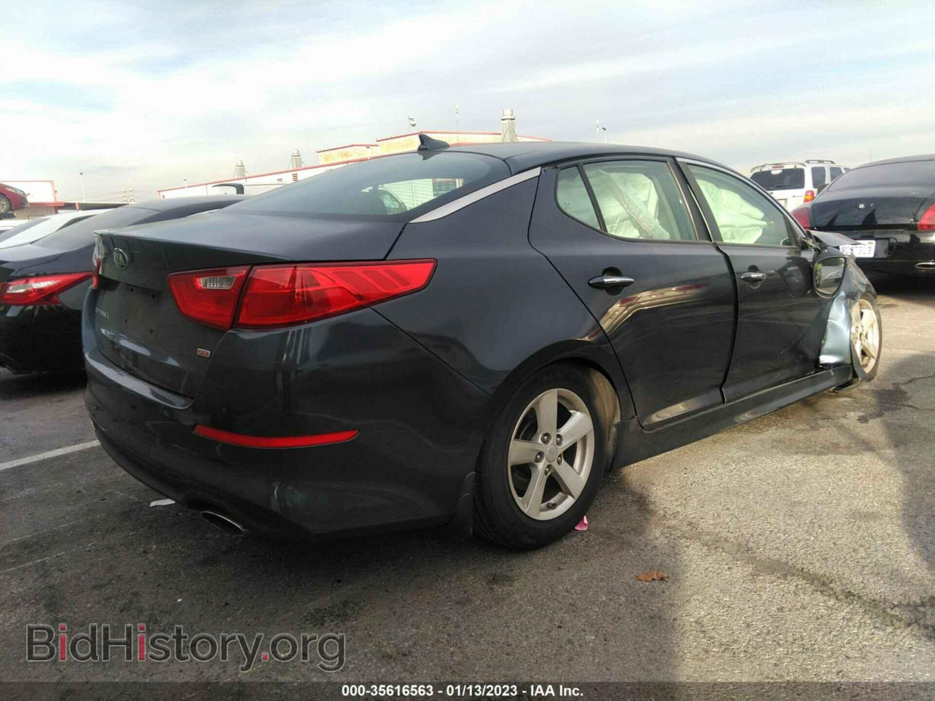 2015 KIA OPTIMA - VIN: KNAGM4A7XF5568514 - Фото 4