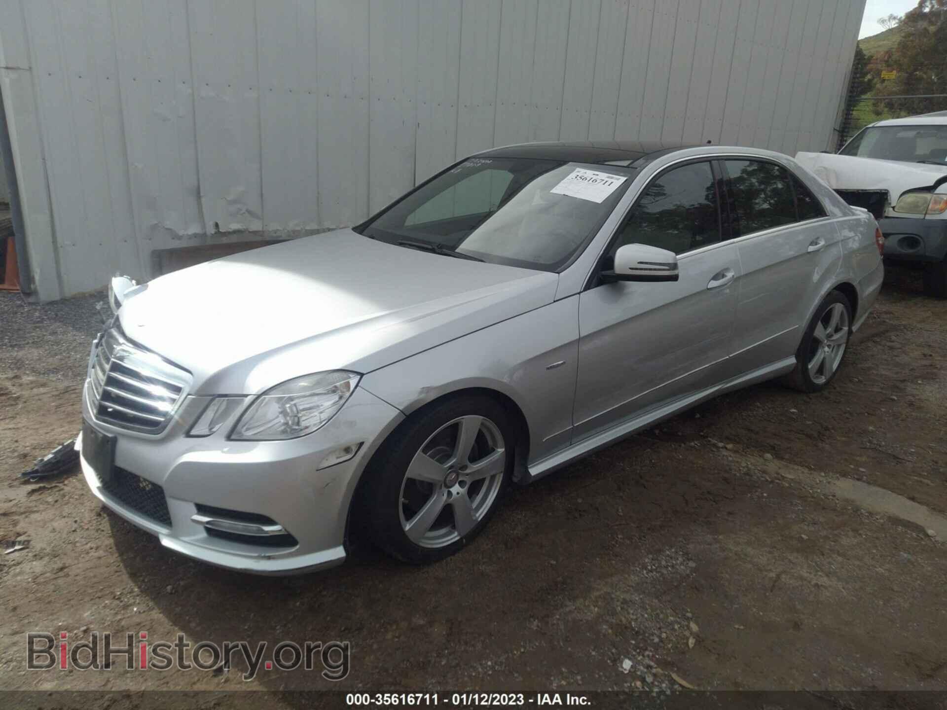 2012 MERCEDES-BENZ E-CLASS - VIN: WDDHF5KB4CA625700 - Фото 2