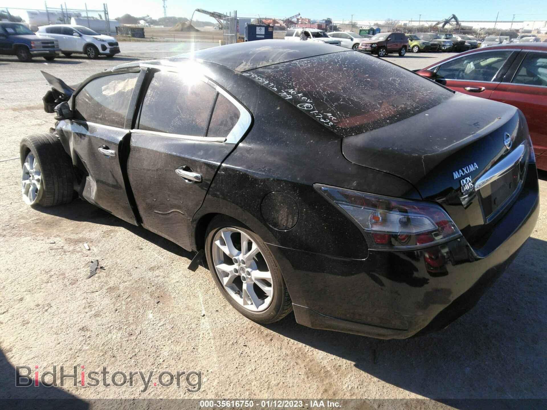 2013 NISSAN MAXIMA - VIN: 1N4AA5AP5DC802001 - Фото 3