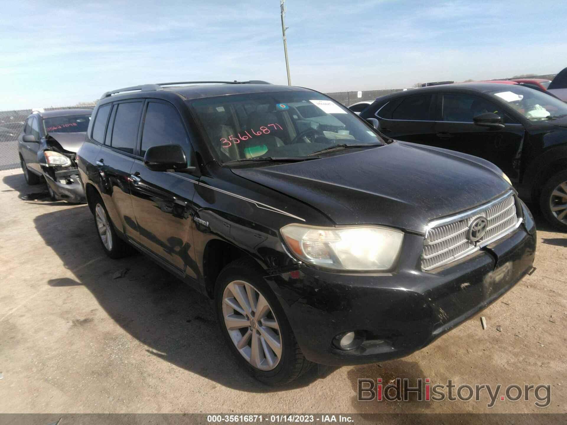 Photo JTEEW44A382020687 - TOYOTA HIGHLANDER HYBRID 2008