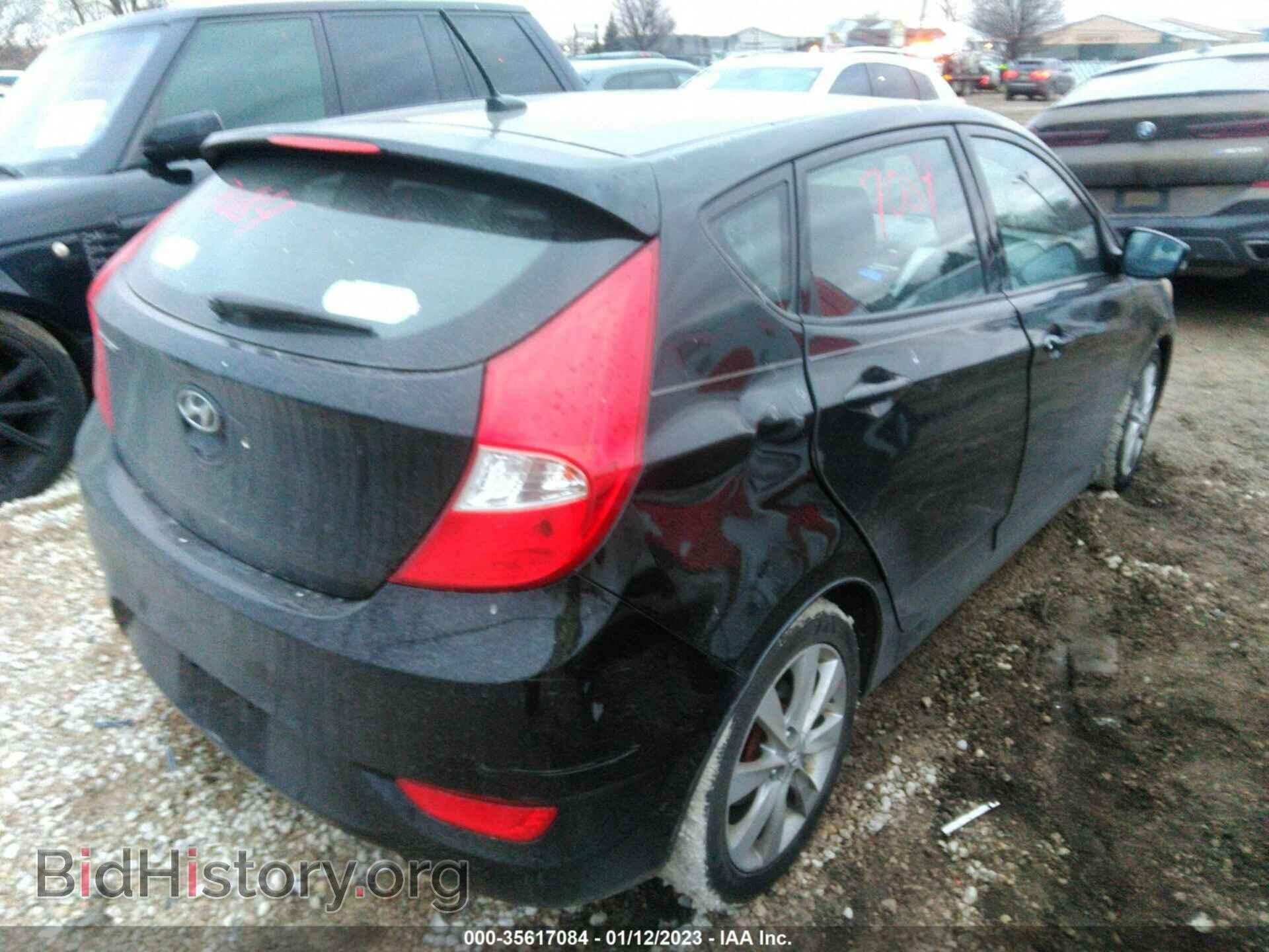 2013 HYUNDAI ACCENT - VIN: KMHCU5AE9DU086122 - Фото 4
