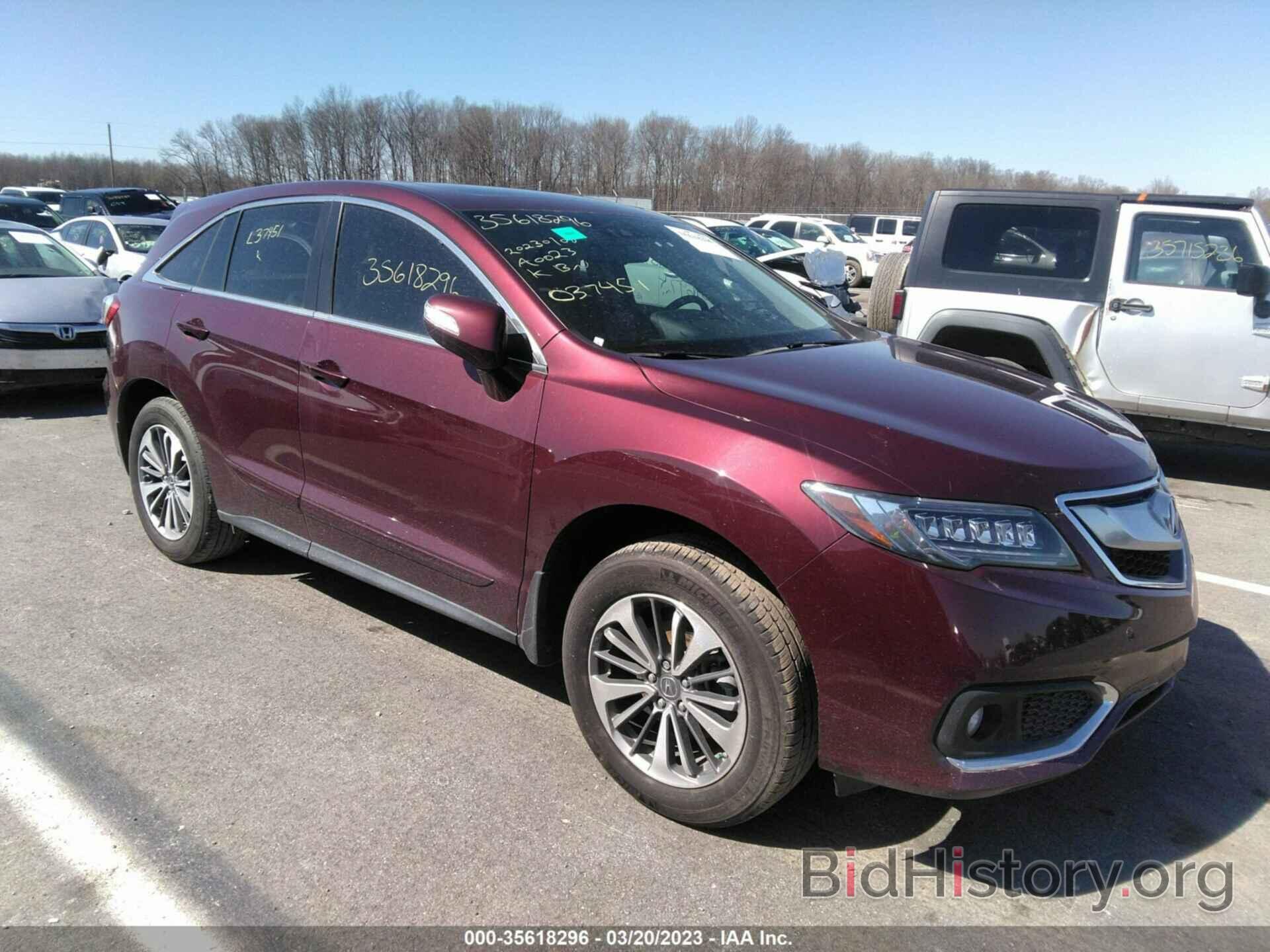 Фотография 5J8TB4H72HL037451 - ACURA RDX 2017