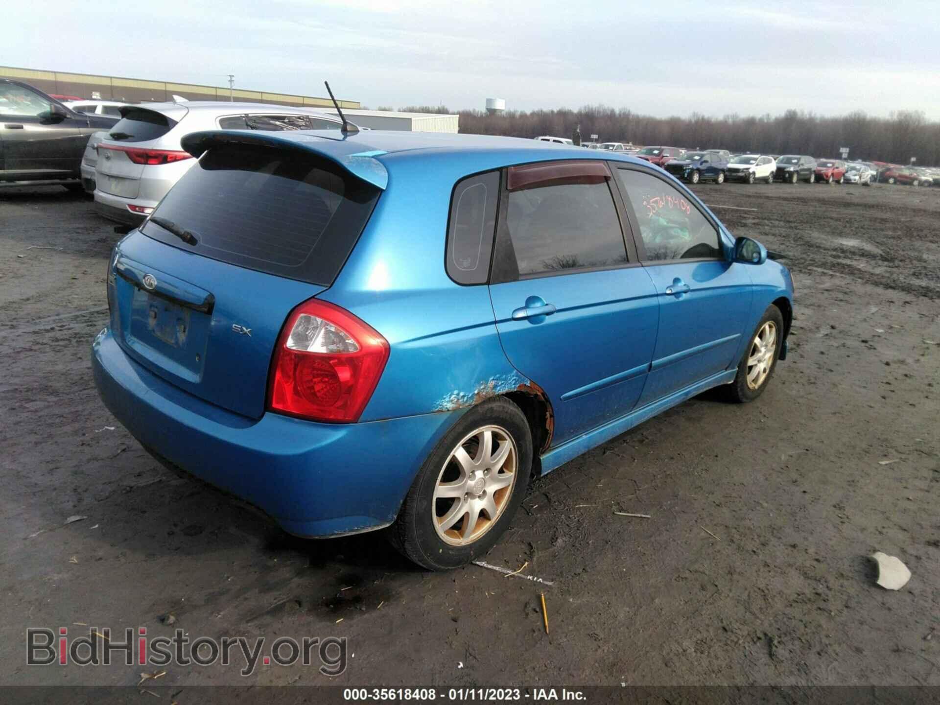 2006 KIA SPECTRA - VIN: KNAFE161465367560 - Фото 4