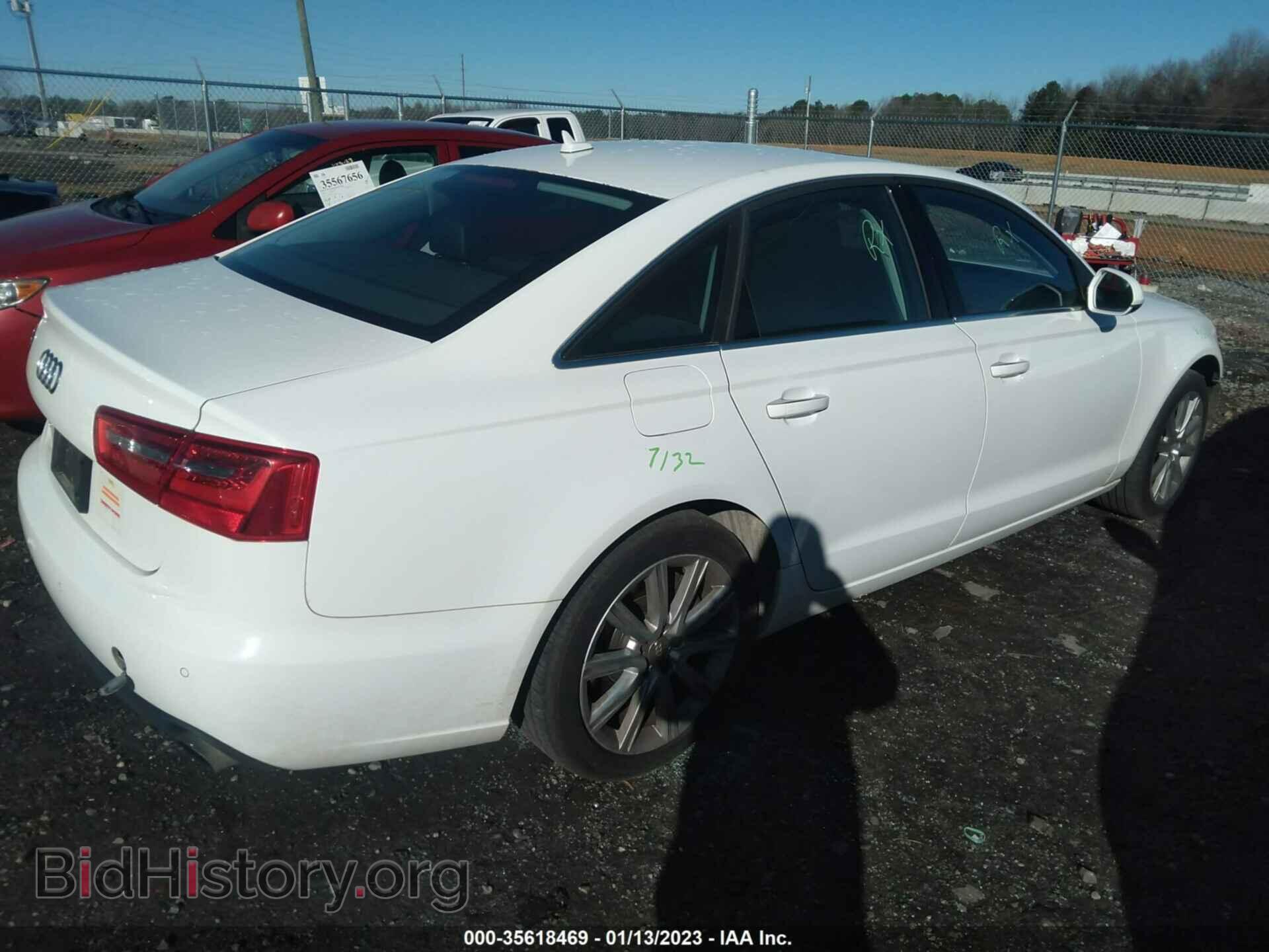 2014 AUDI A6 - VIN: WAUGFAFC6EN025402 - Фото 4