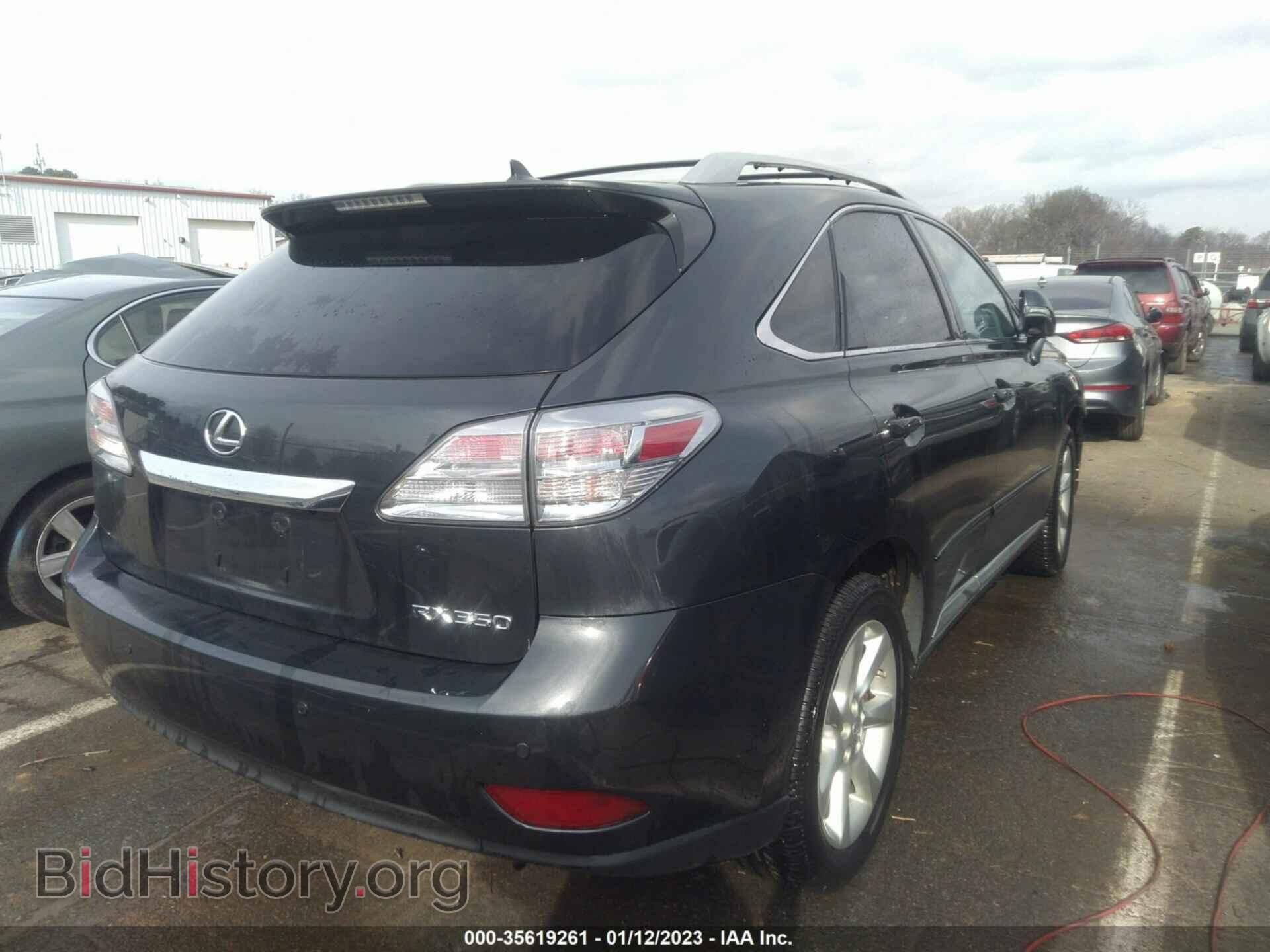 2011 LEXUS RX 350 - VIN: 2T2ZK1BA7BC056373 - Фото 4