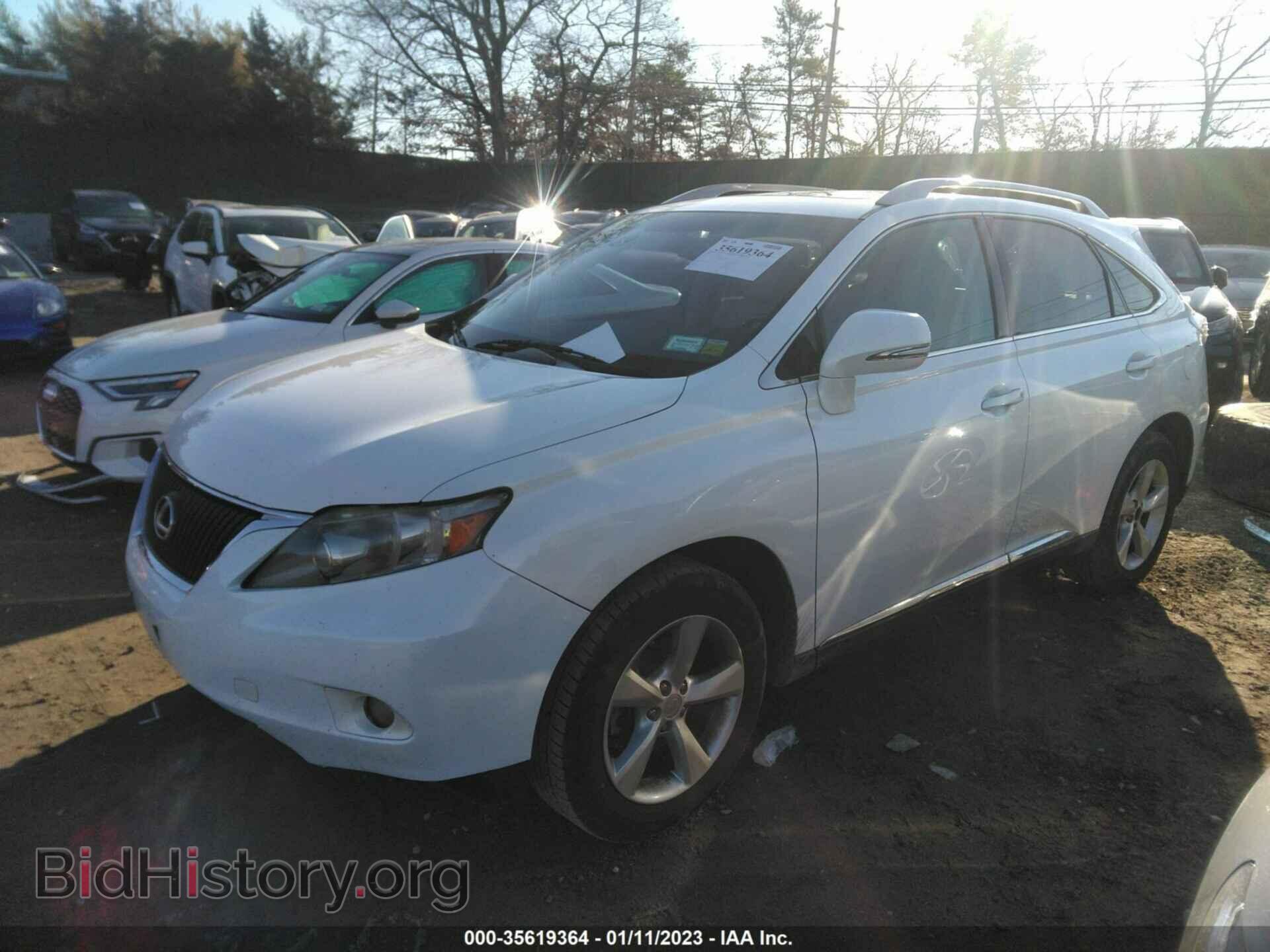 2010 LEXUS RX 350 - VIN: 2T2BK1BA2AC078829 - Фото 2