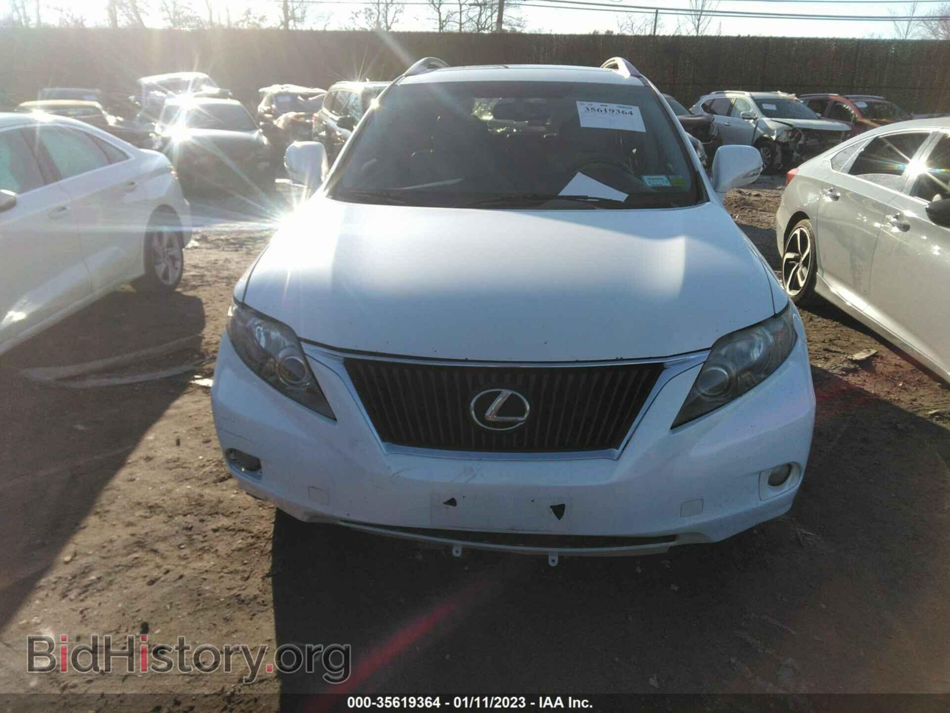 2010 LEXUS RX 350 - VIN: 2T2BK1BA2AC078829 - Фото 6