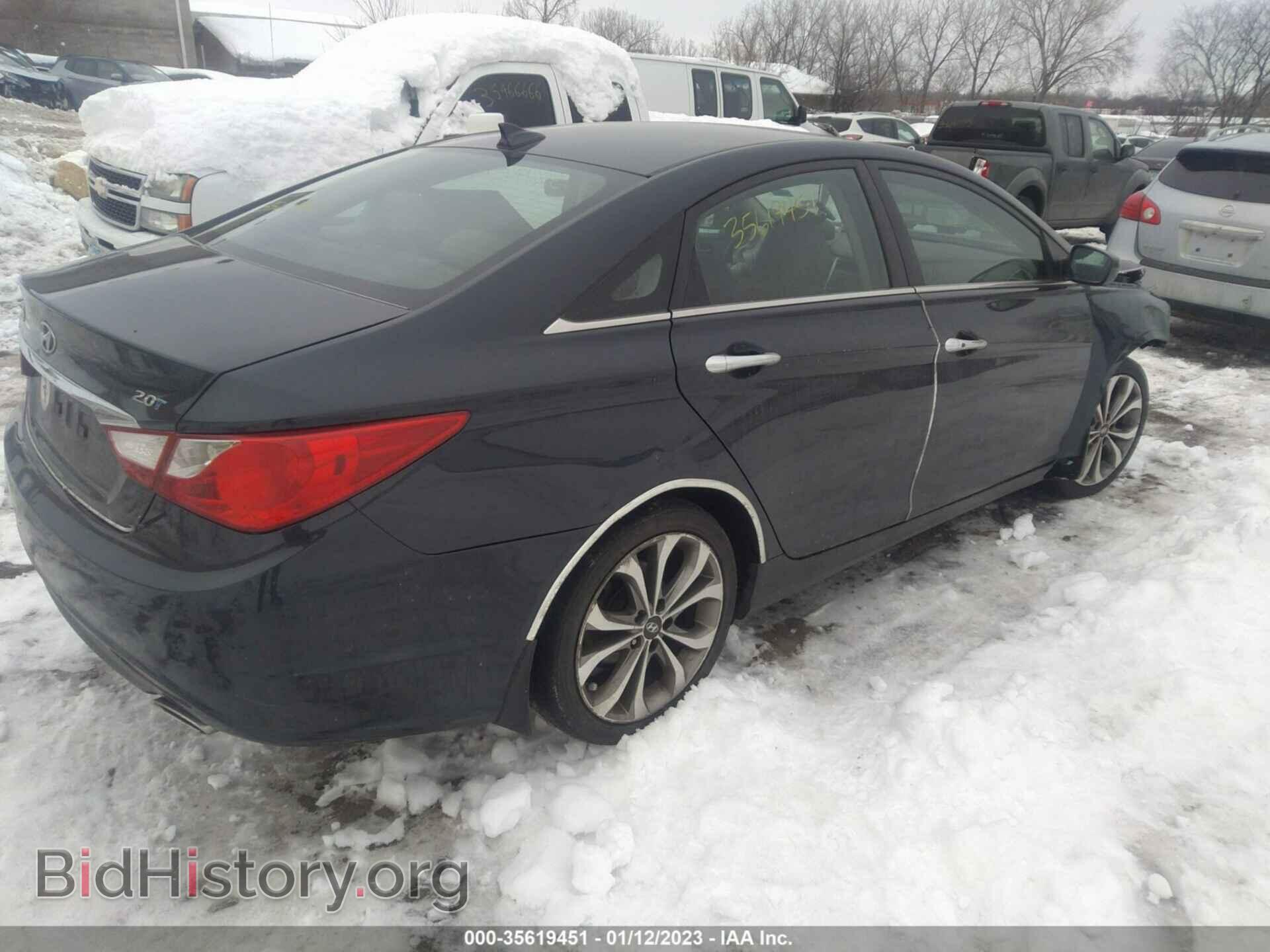 2013 HYUNDAI SONATA - VIN: 5NPEC4AB2DH782072 - Фото 4