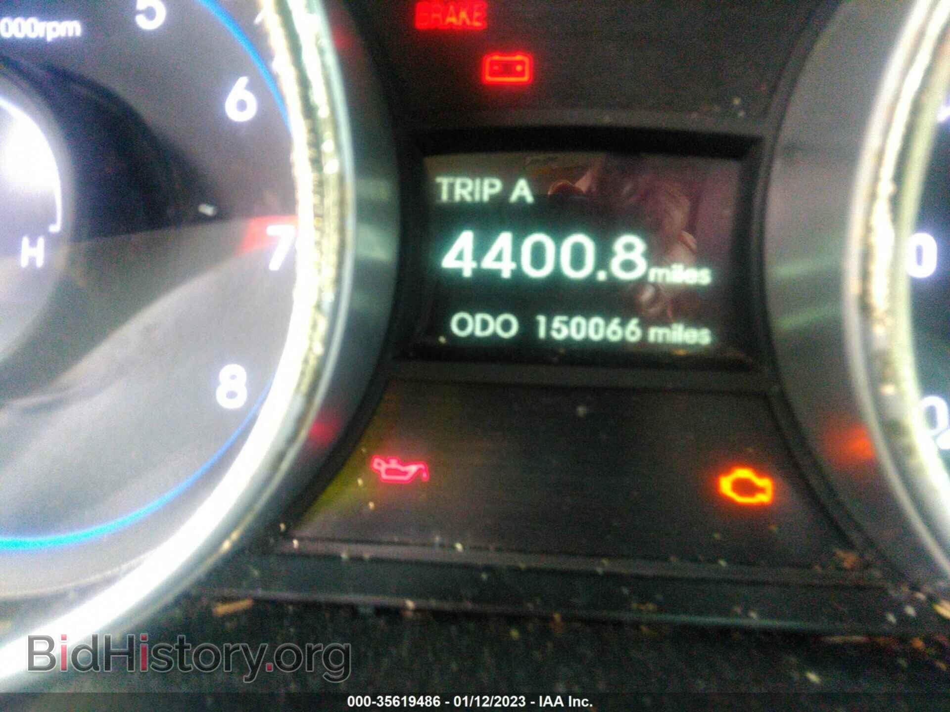 2012 HYUNDAI SONATA - VIN: 5NPEB4AC3CH436736 - Фото 7