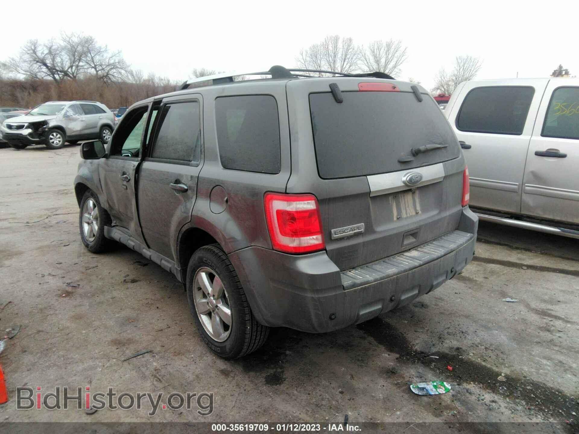 2011 FORD ESCAPE - VIN: 1FMCU9E78BKC04494 - Фото 3