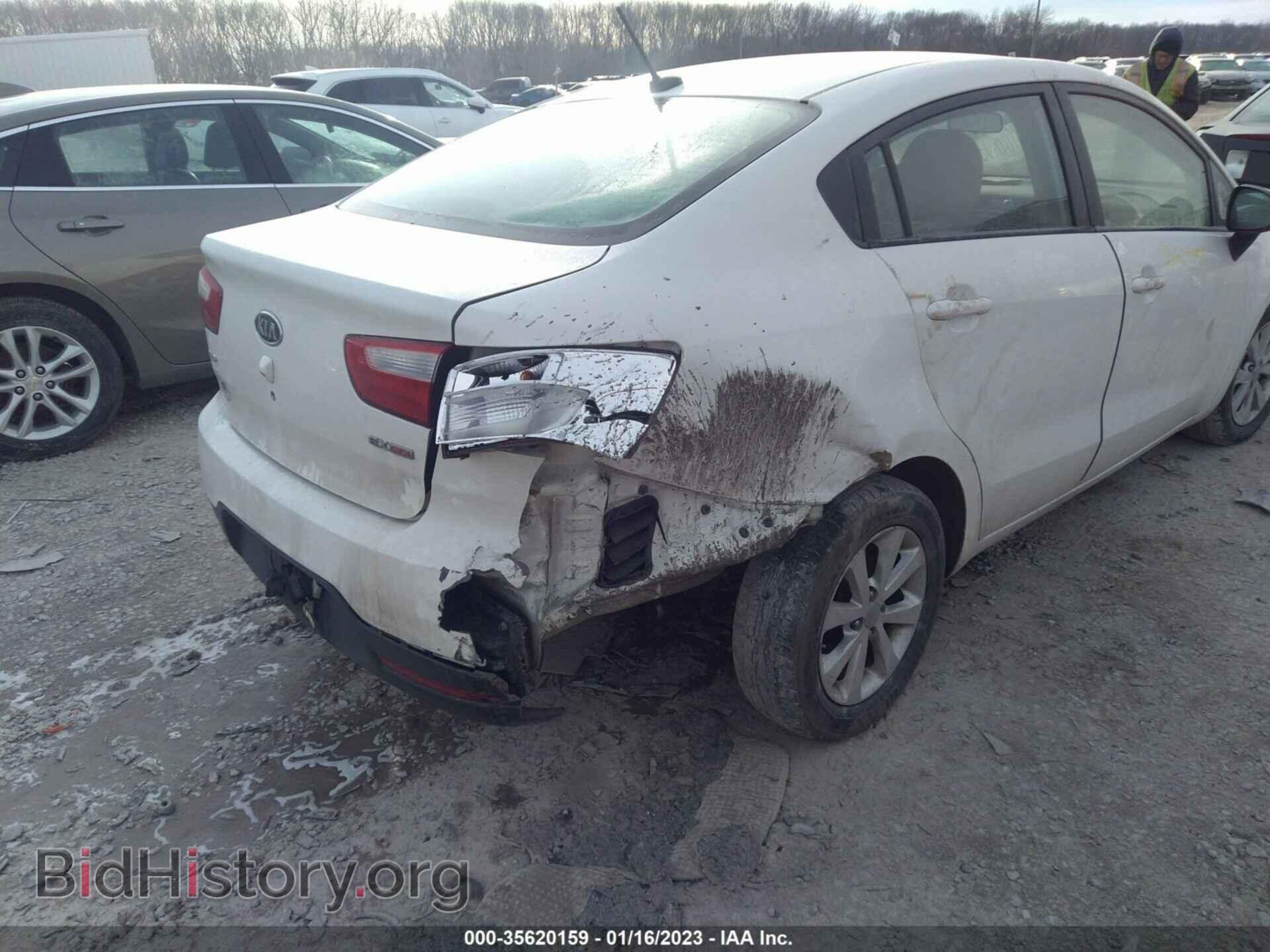 2012 KIA RIO - VIN: KNADN4A33C6059478 - Фото 6