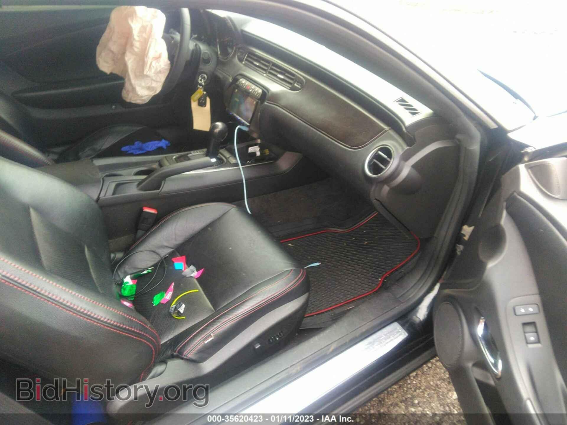 2012 CHEVROLET CAMARO - VIN: 2G1FB1E37C9149781 - Фото 5