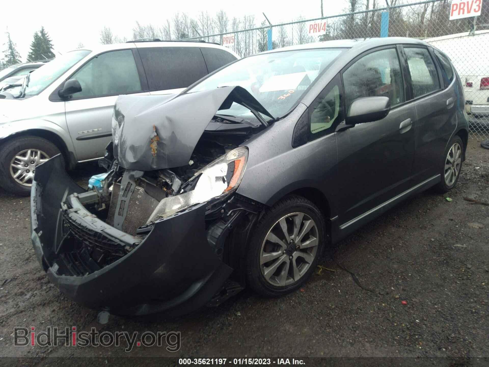 2012 HONDA FIT - VIN: JHMGE8H52CC004373 - Фото 2