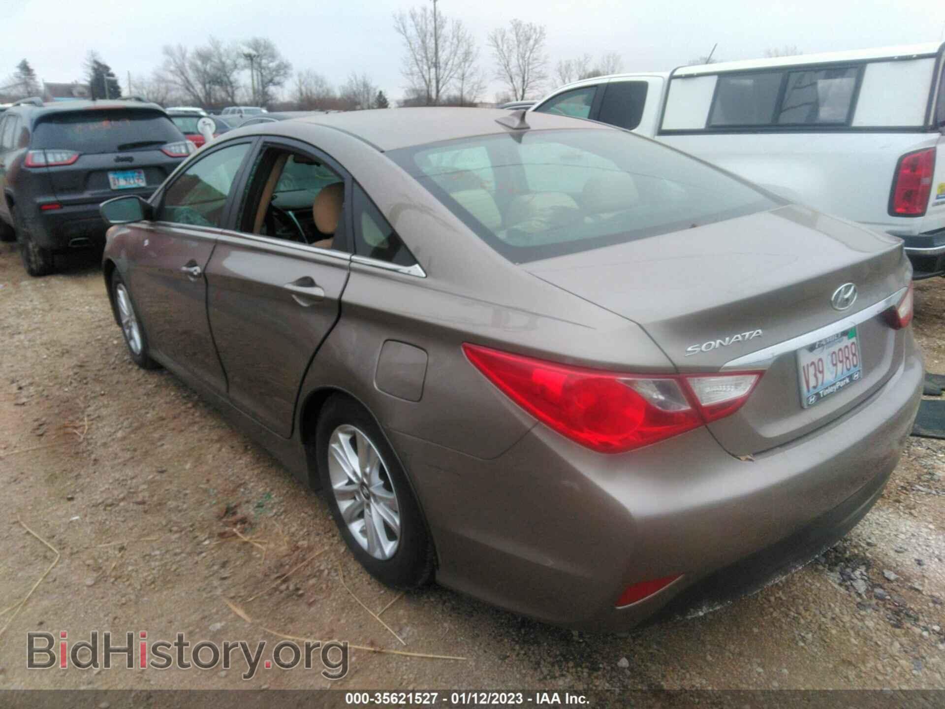 2014 HYUNDAI SONATA - VIN: 5NPEB4AC7EH886702 - Фото 3