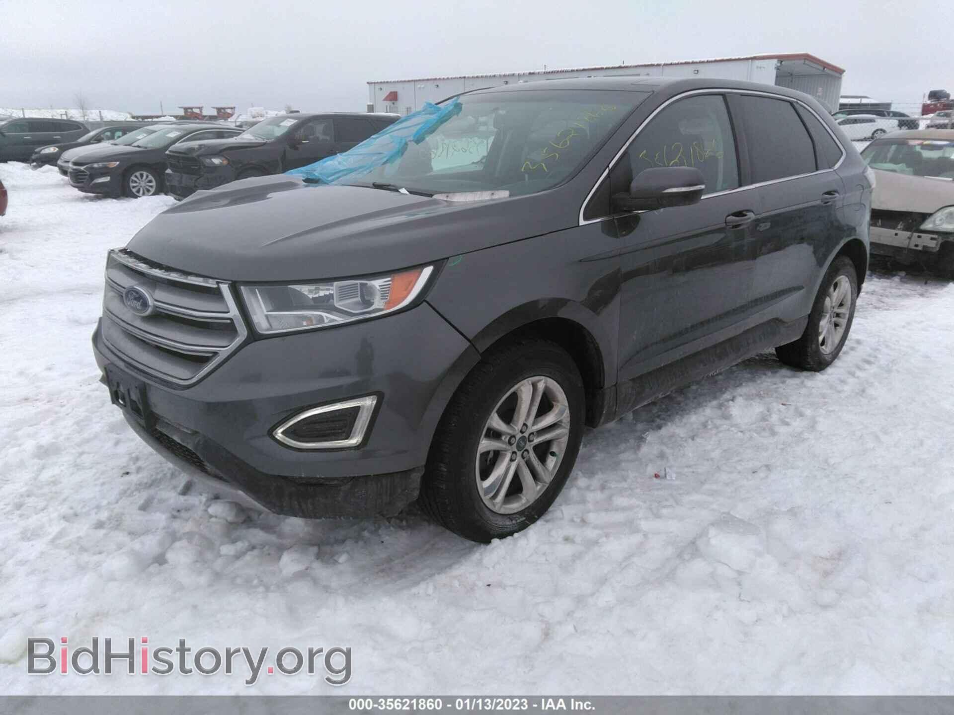 2016 FORD EDGE - VIN: 2FMPK4J82GBB02201 - Фото 2