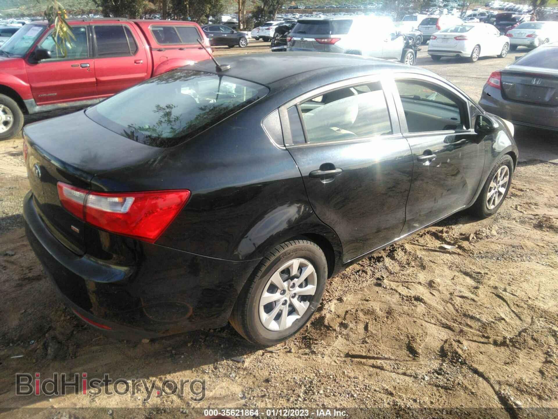 2013 KIA RIO - VIN: KNADM4A39D6168211 - Фото 4