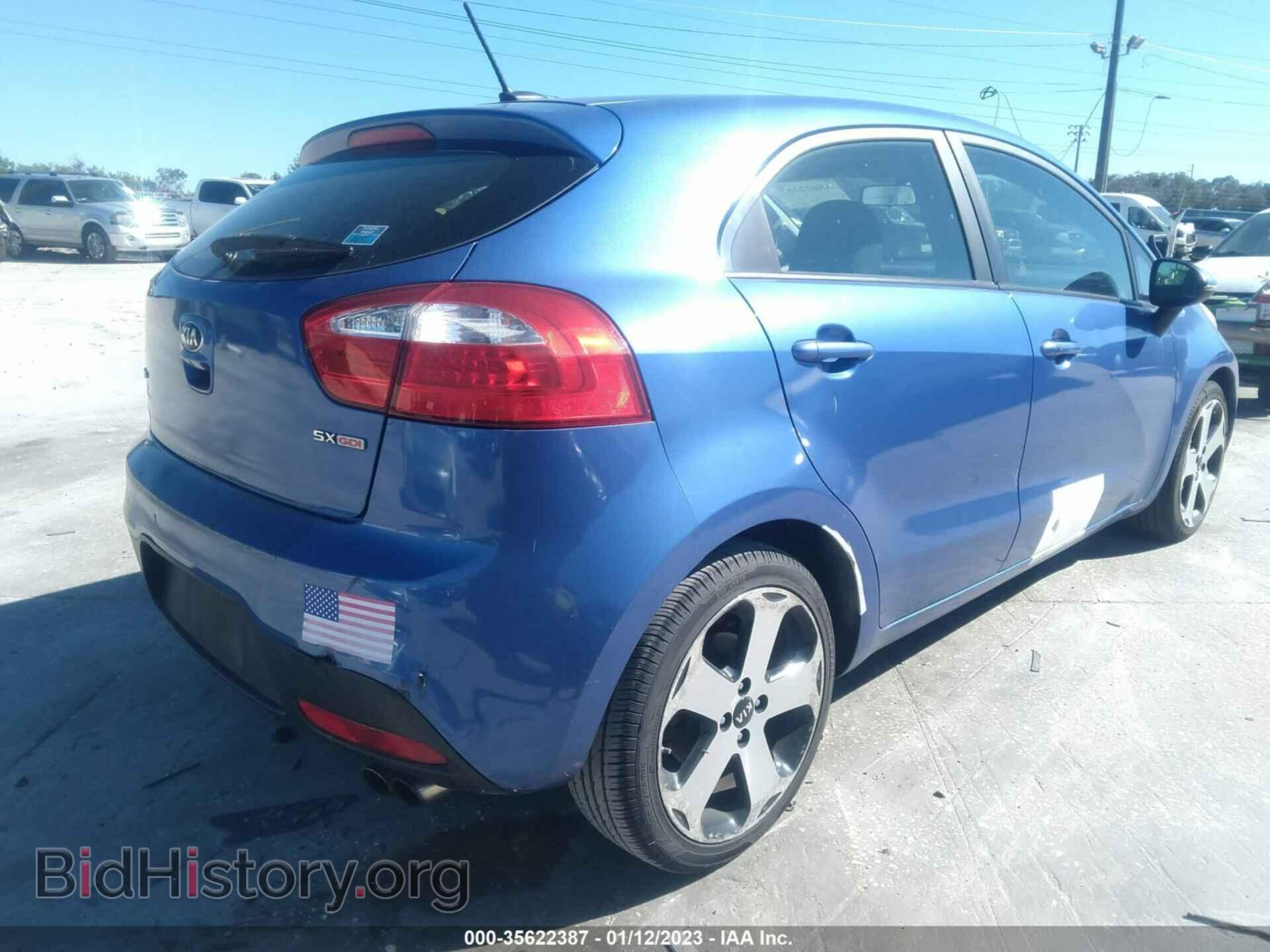 2013 KIA RIO - VIN: KNADN5A39D6153064 - Фото 6