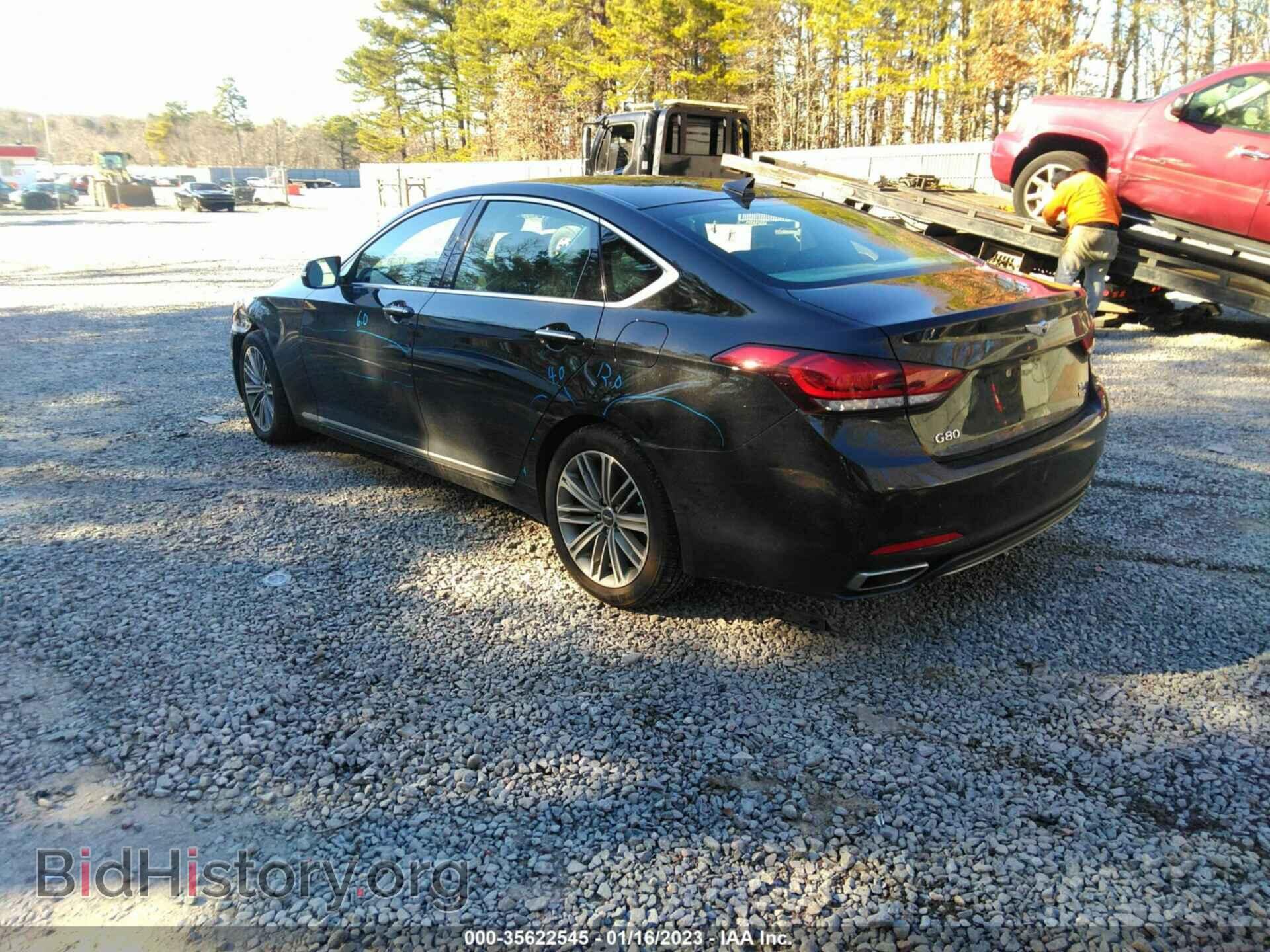 2018 GENESIS G80 - VIN: KMHGN4JEXJU244567 - Фото 3