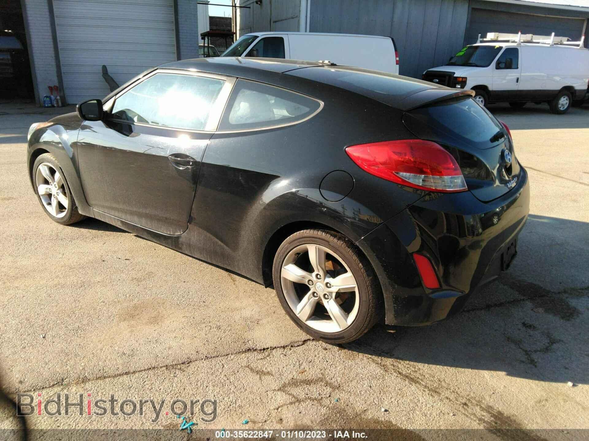 2012 HYUNDAI VELOSTER - VIN: KMHTC6AD4CU038302 - Фото 3