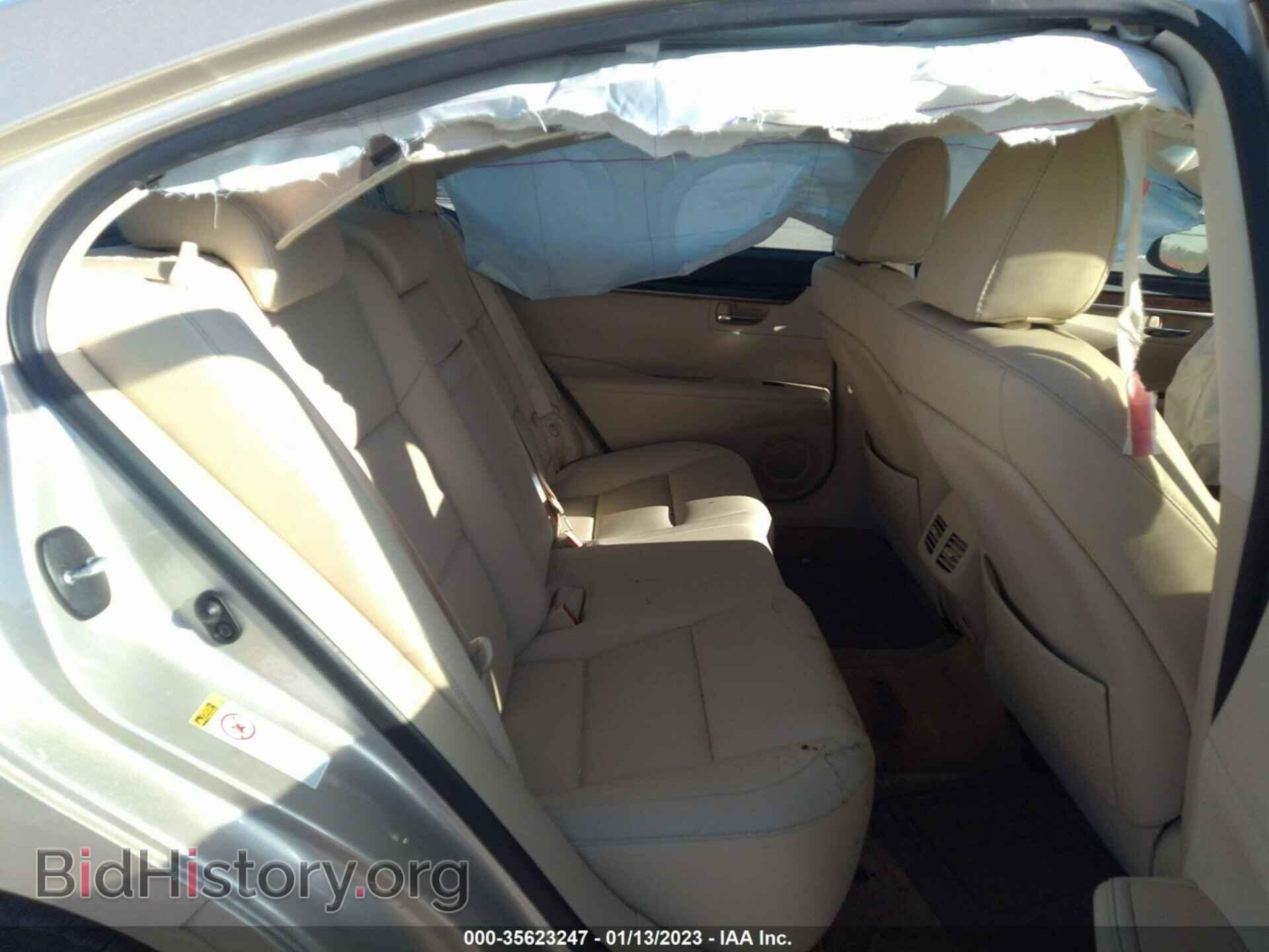 2013 LEXUS ES 350 - VIN: JTHBK1GG4D2071321 - Фото 8