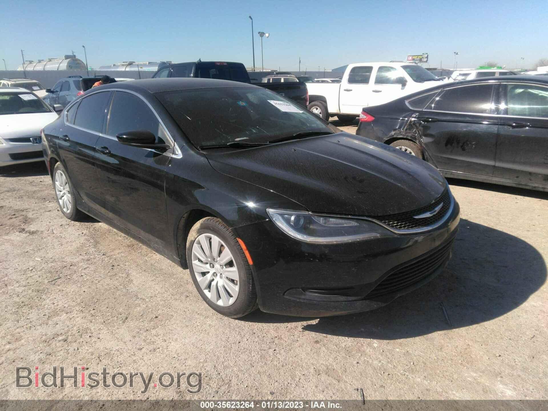 Фотография 1C3CCCFB8FN567782 - CHRYSLER 200 2015