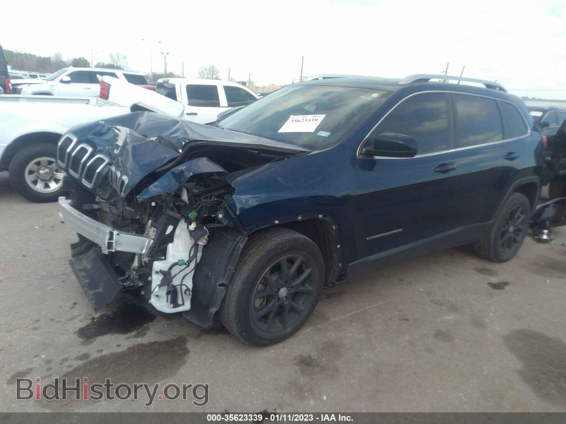 2018 JEEP CHEROKEE - VIN: 1C4PJLLB0JD606435 - Фото 2