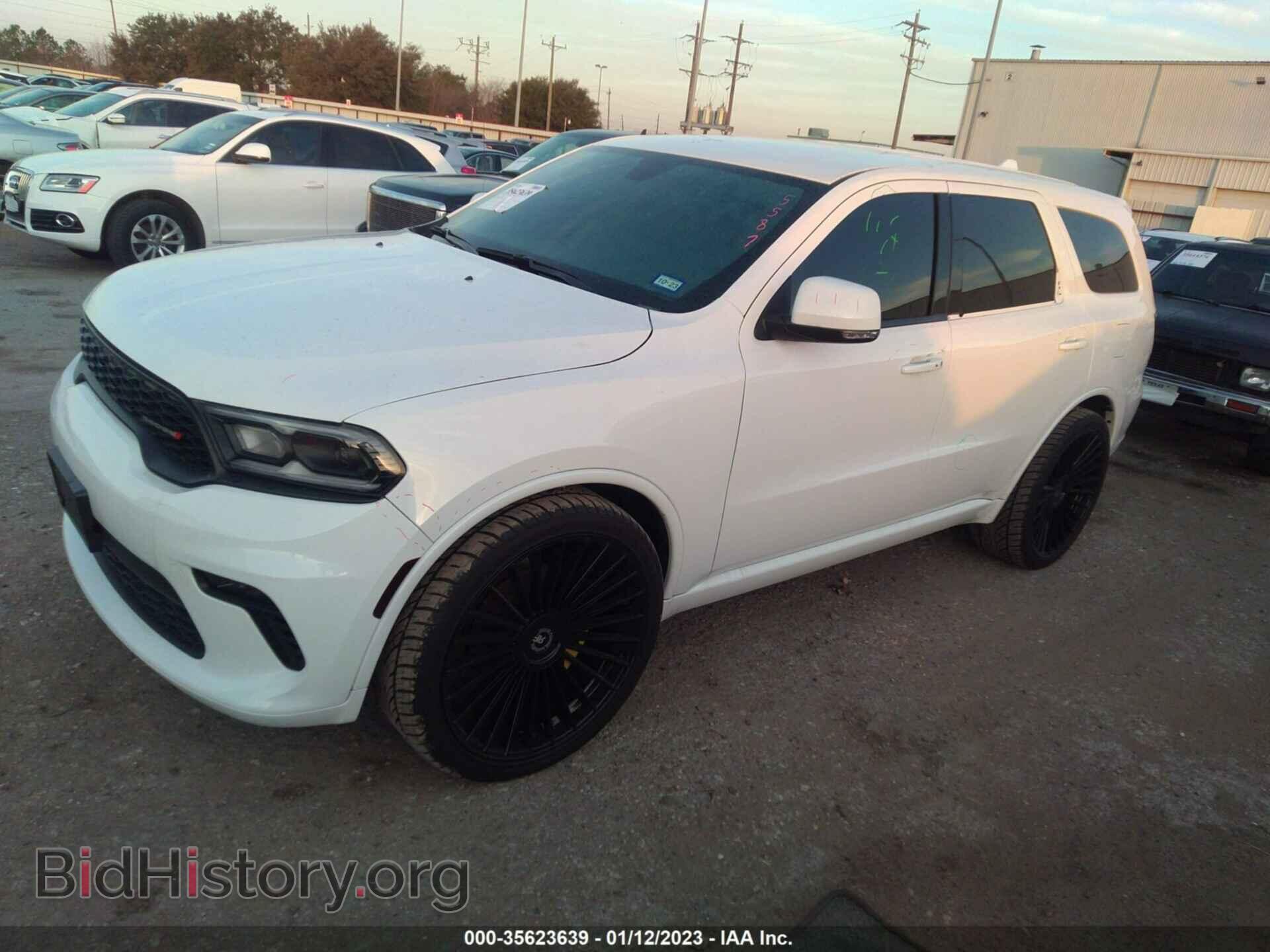 2021 DODGE DURANGO - VIN: 1C4RDHDG5MC608229 - Фото 2
