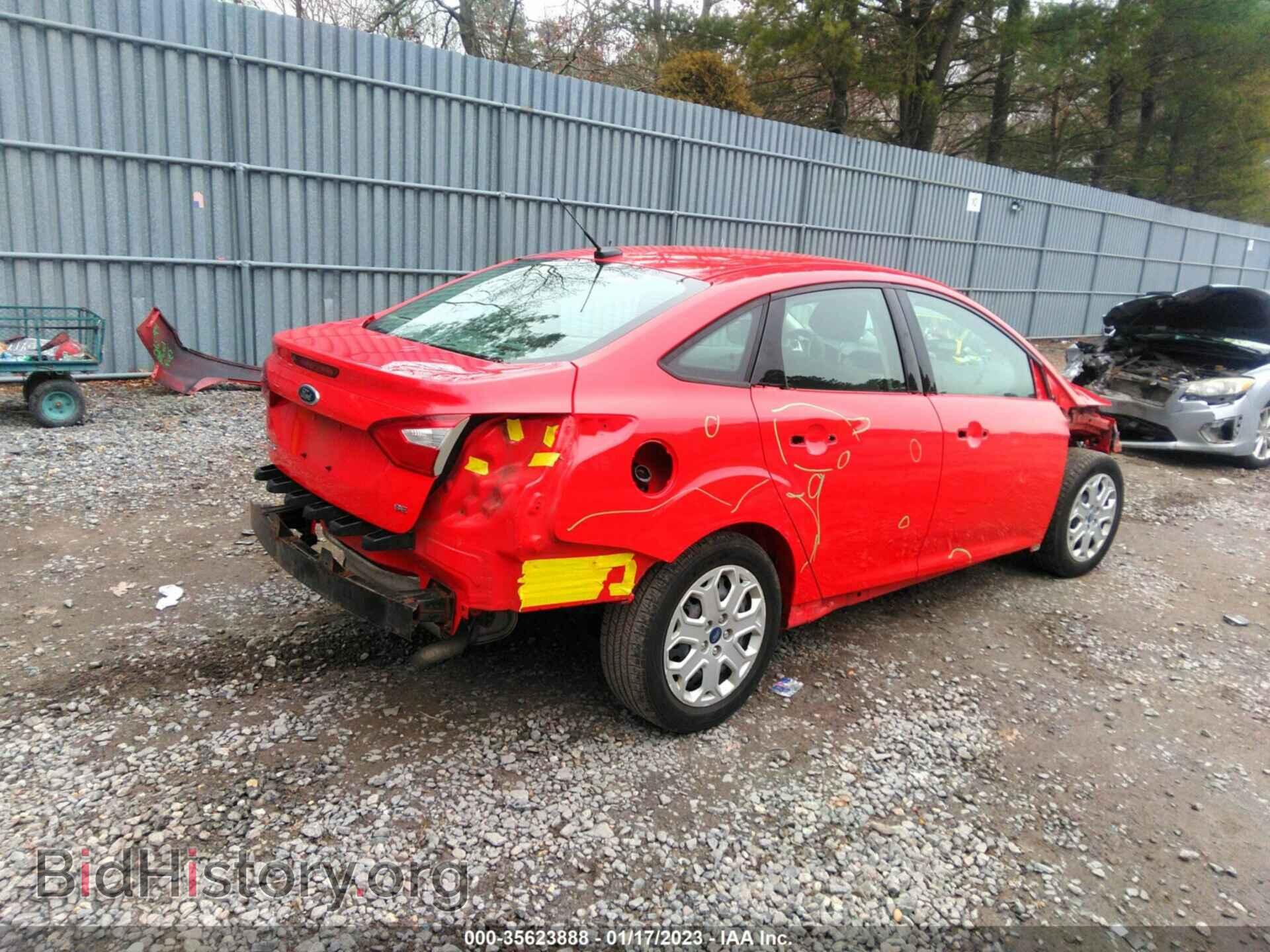 2012 FORD FOCUS - VIN: 1FAHP3F25CL322862 - Фото 4