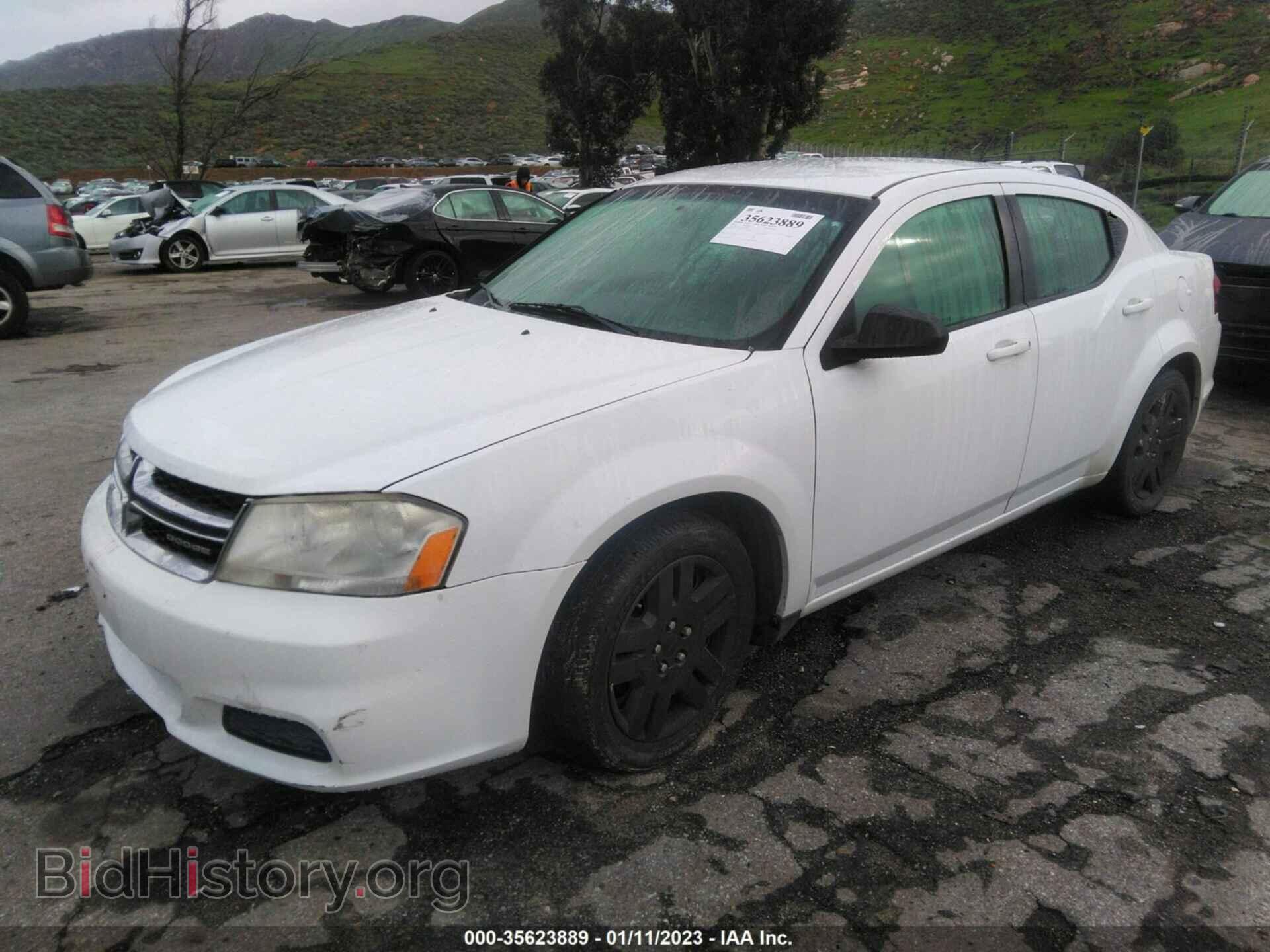 2012 DODGE AVENGER - VIN: 1C3CDZAB3CN109957 - Фото 2