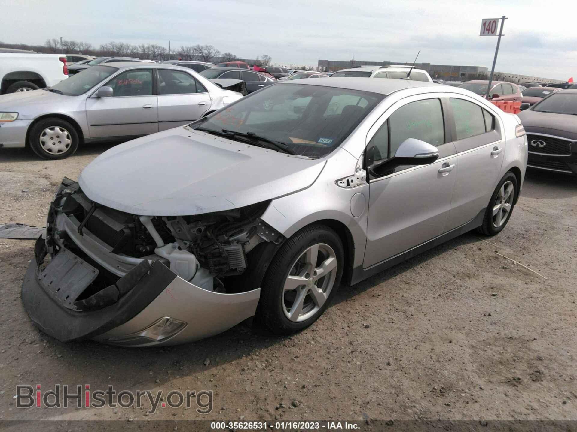 2013 CHEVROLET VOLT - VIN: 1G1RB6E42DU123676 - Фото 2
