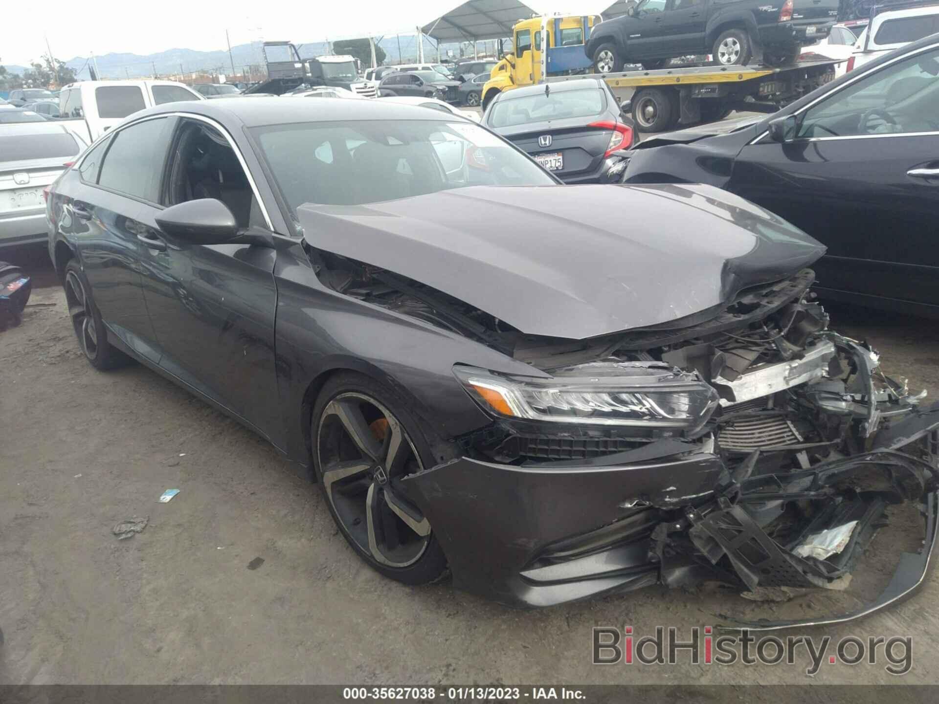 Photo 1HGCV1F35KA097507 - HONDA ACCORD SEDAN 2019